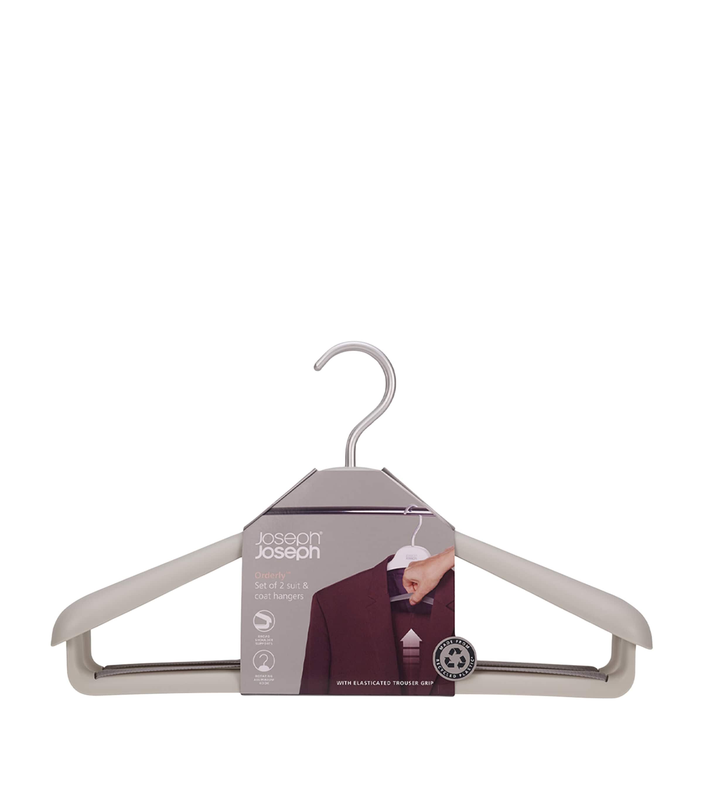 Pack of 2 Orderly Suit & Coat Hangers ECRU Image 6