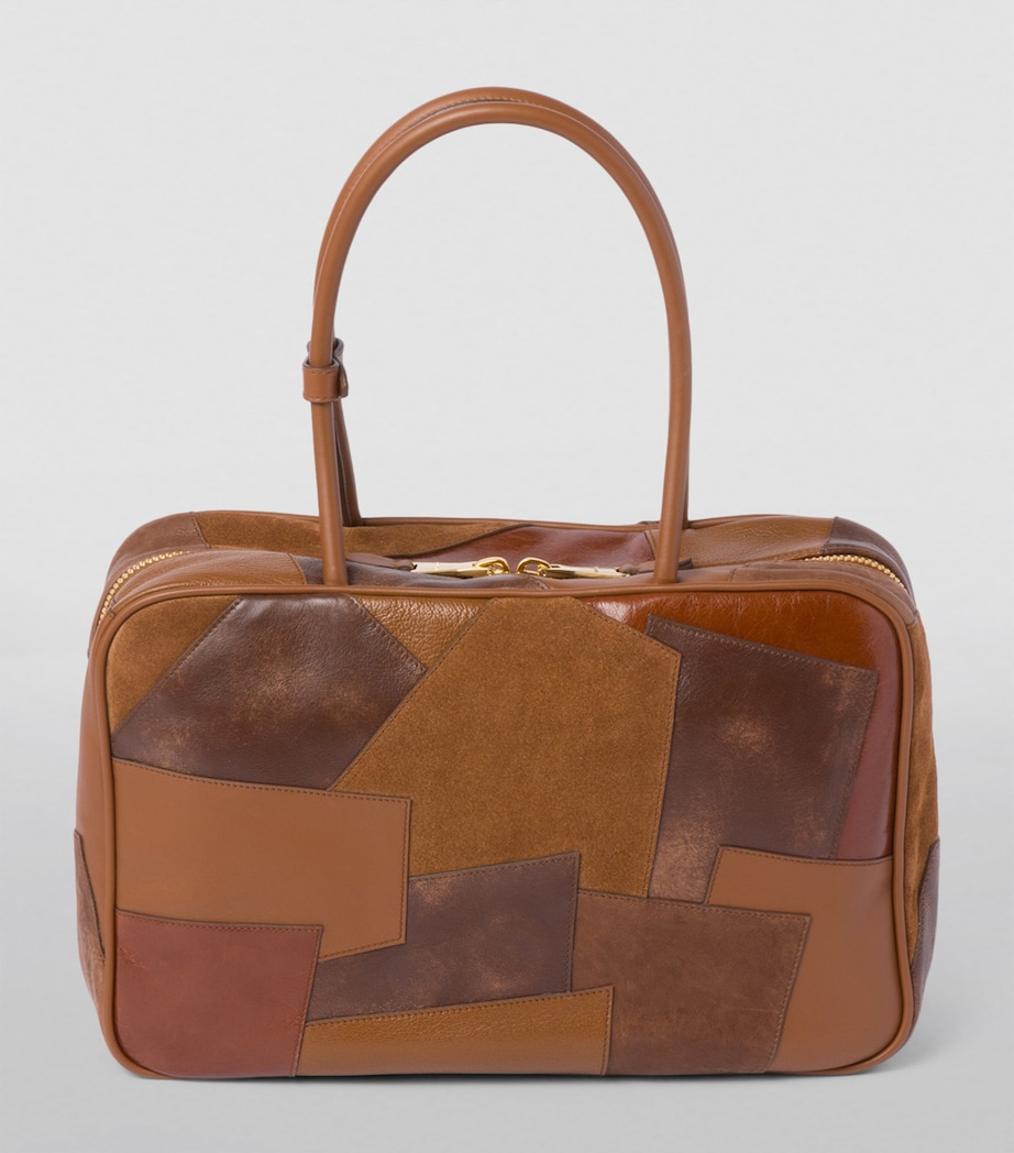 Patchwork Top-Handle Bag F0046 Image 2