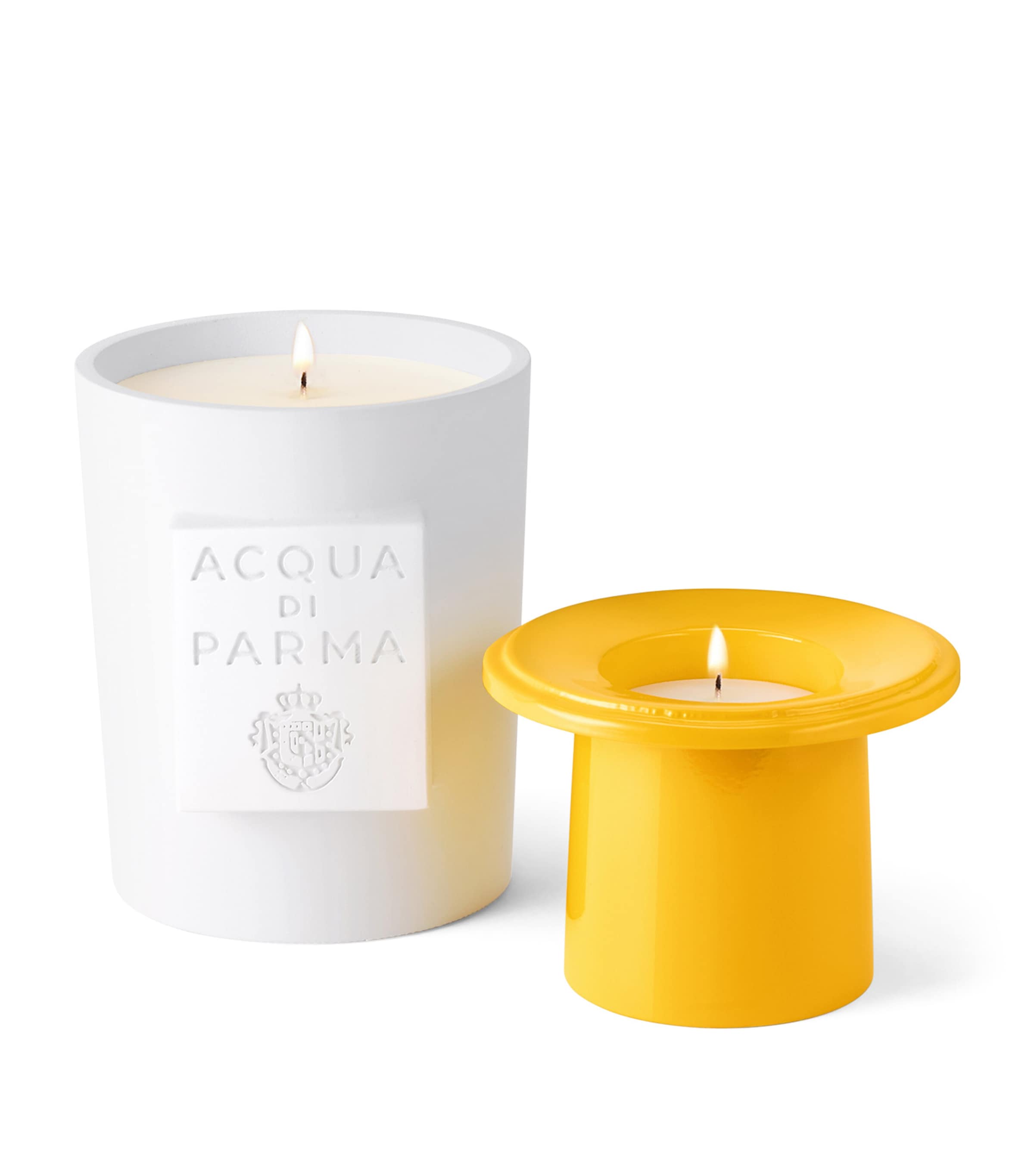 Acqua di Parma La Chapeau! Piccola Luce di Colonia Scented Candle Set Image 1