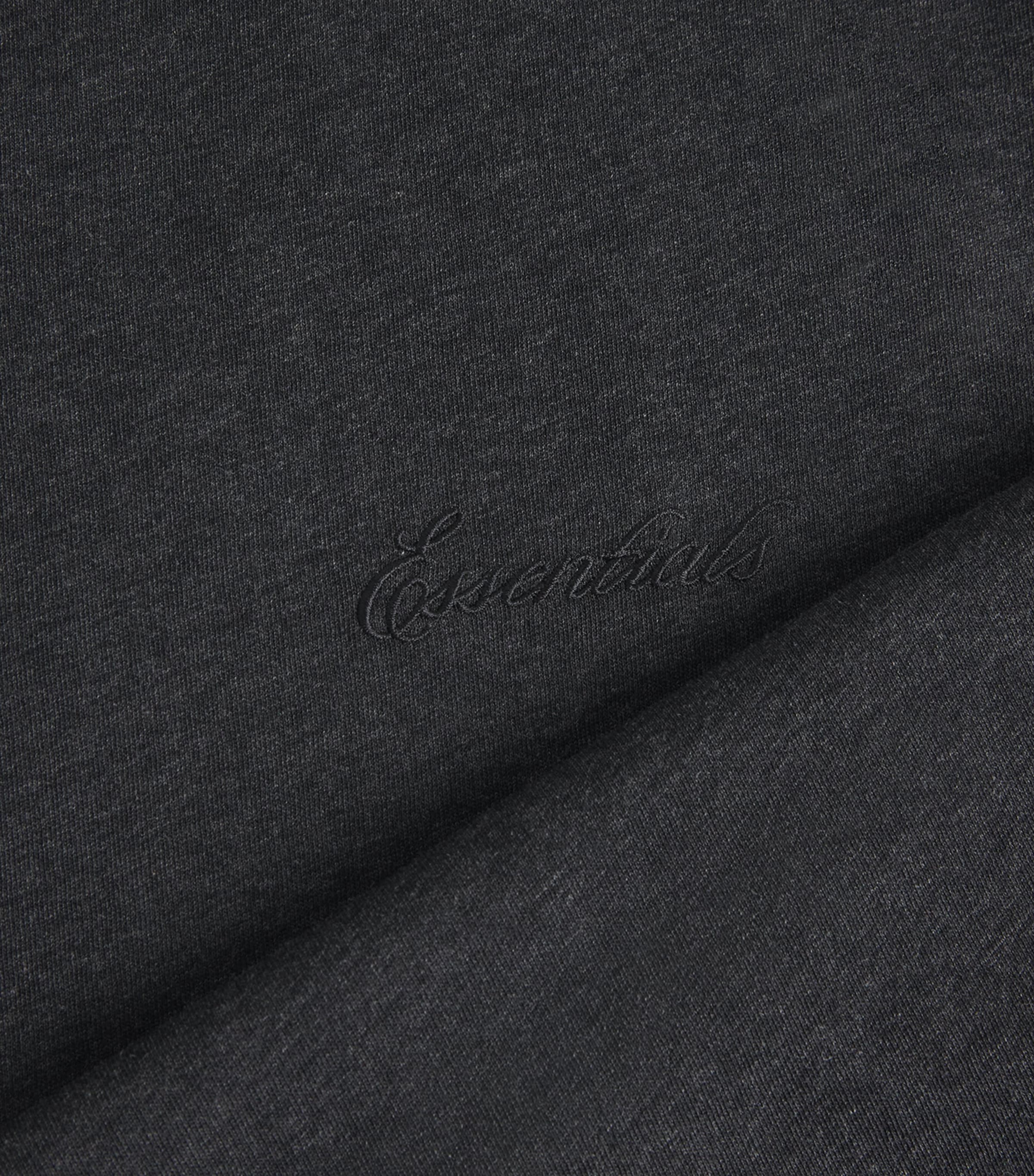Cotton Logo Script T-Shirt VINTAGE BLACK Image 5