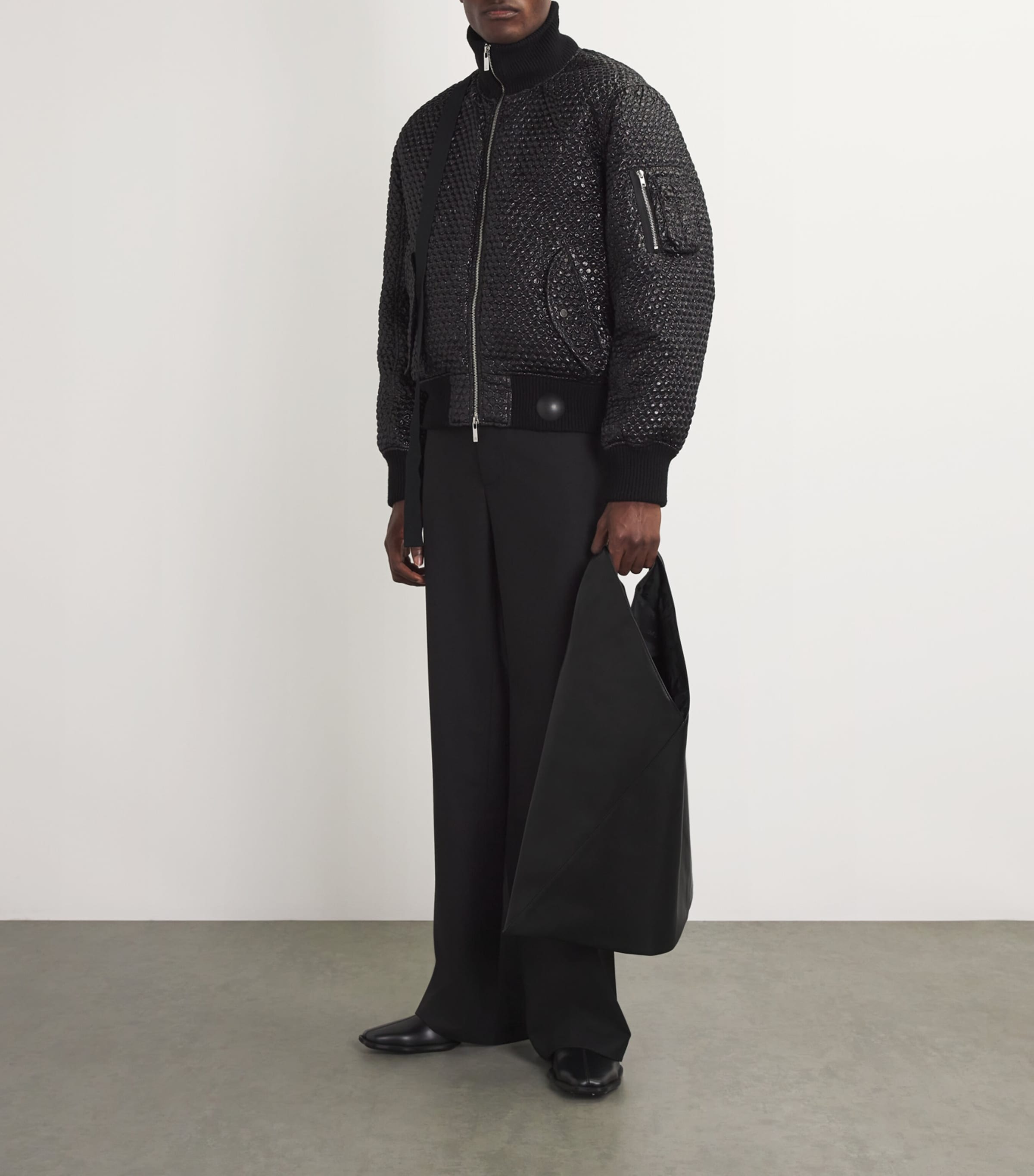 MM6 Maison Margiela Small Japanese Tote Bag Black Image 2