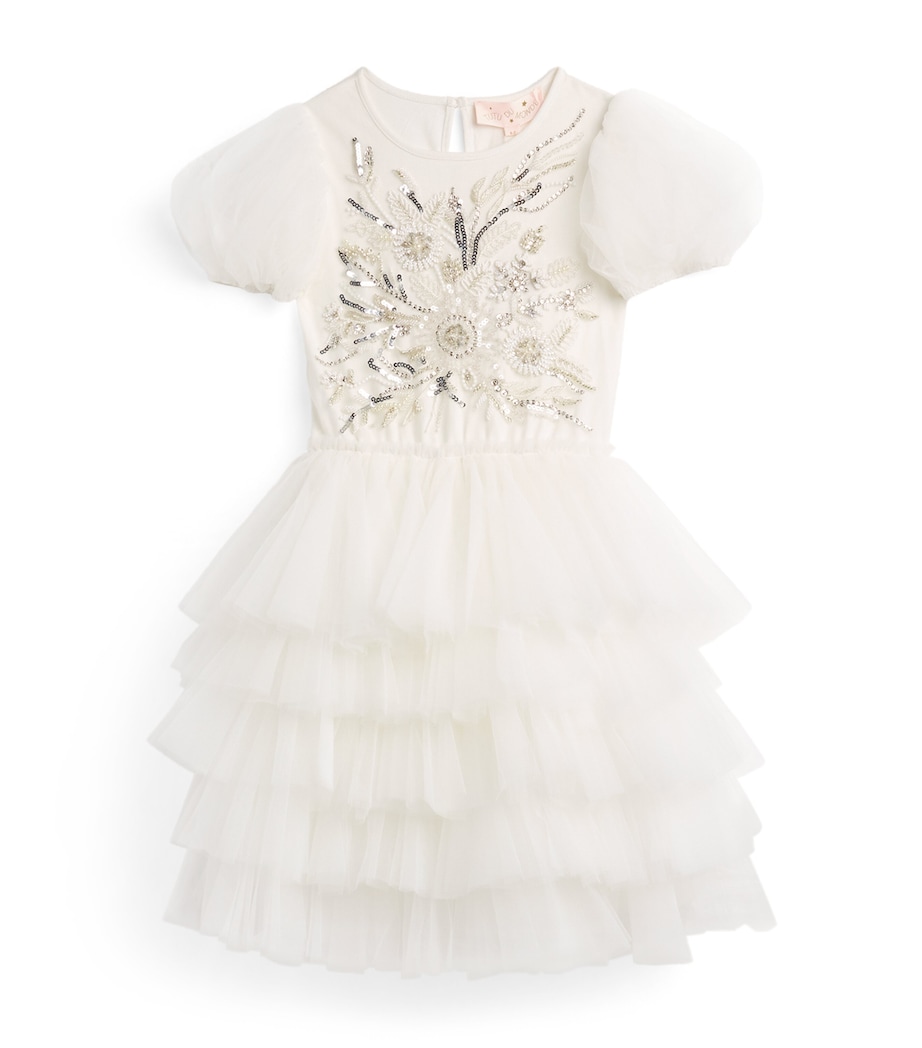 Tulle Orchid Tutu Dress (2-11 Years) MILK Image 1