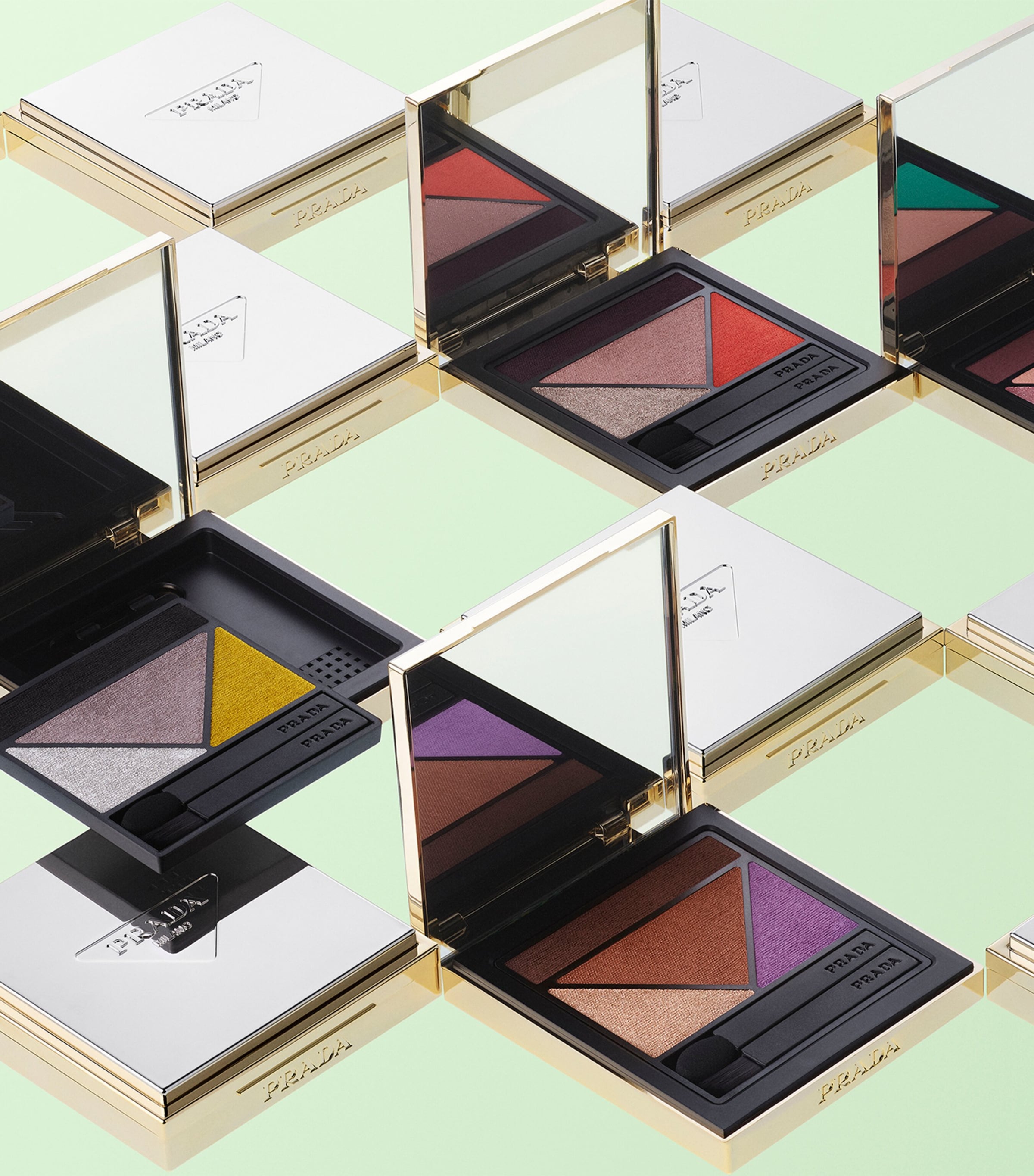 Prada Beauty Dimensions Durable Multi-Effect Eyeshadow Palette Image 6