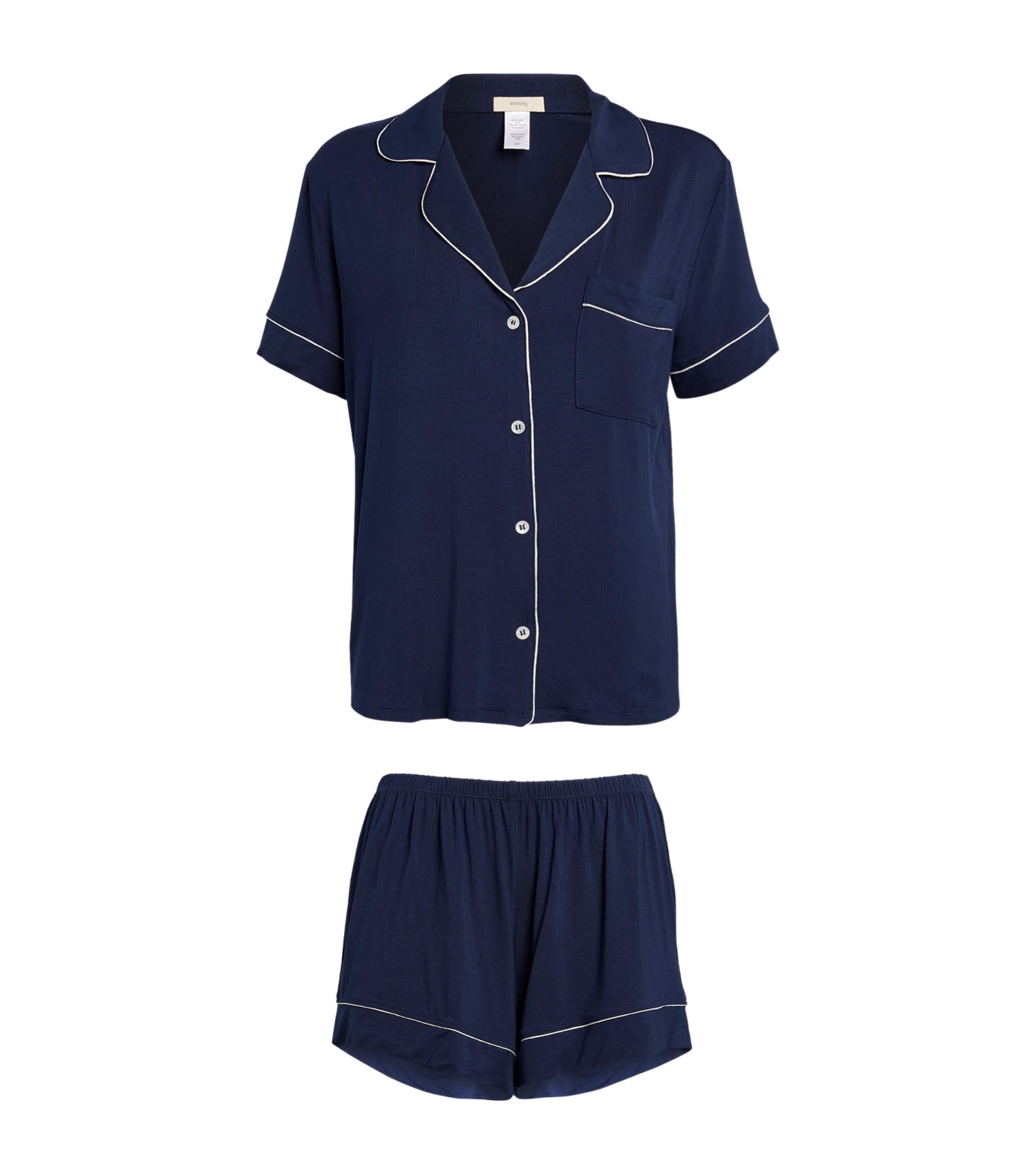 Eberjey Gisele Pyjama Set In Navy