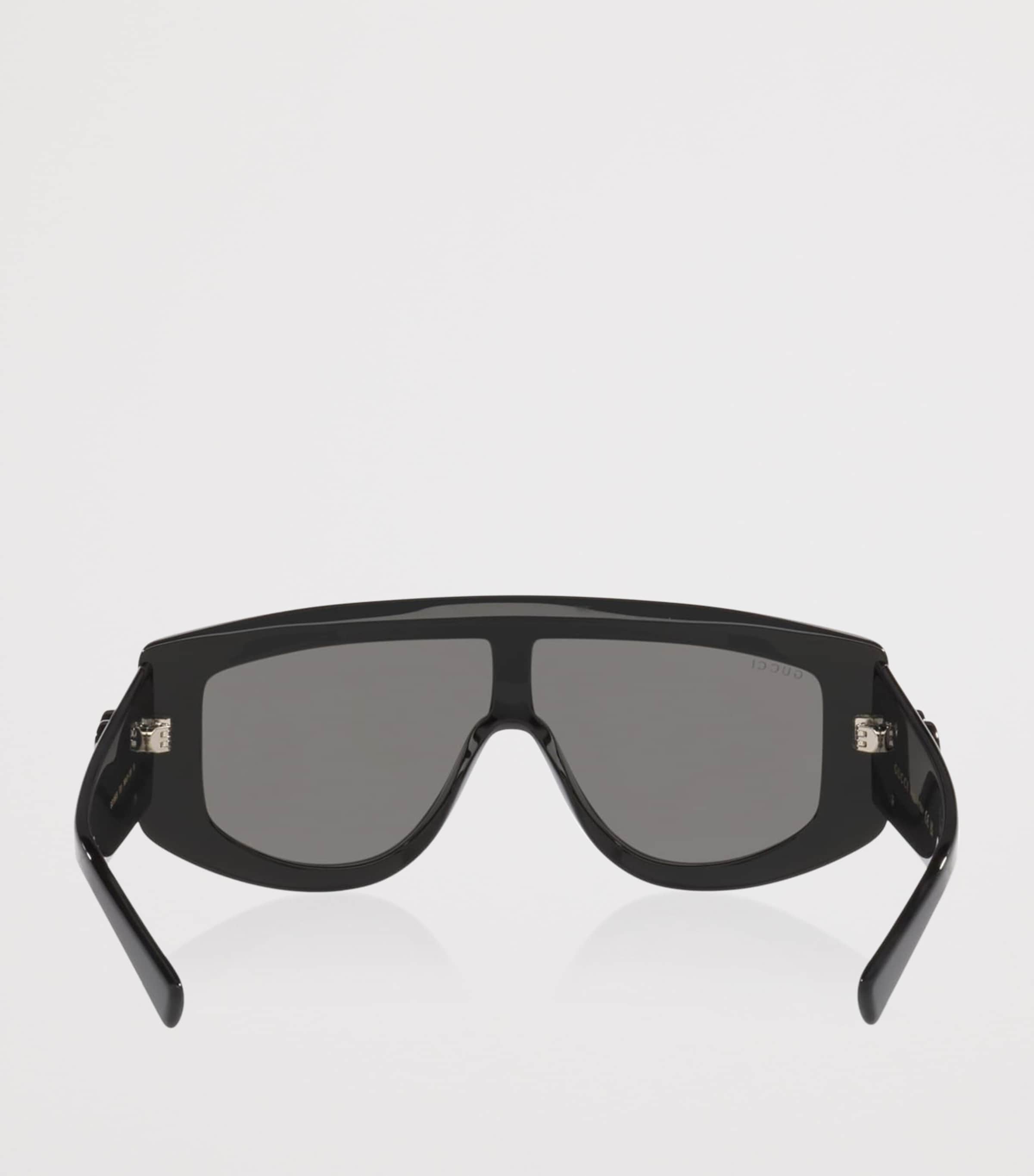 Gucci Irregular Sunglasses Black Image 4