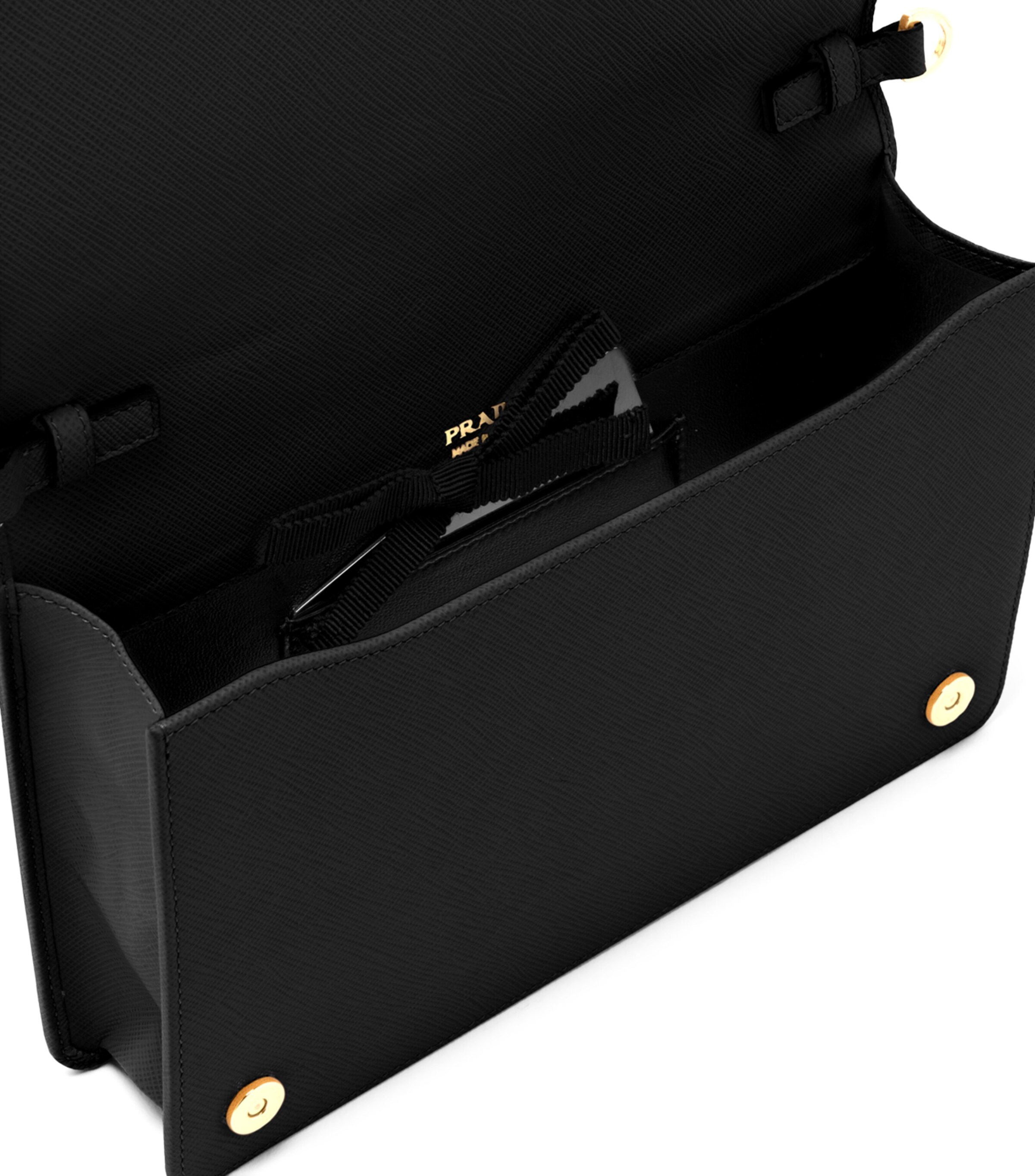 Prada Mini Saffiano Leather Cross-Body Bag Image 3