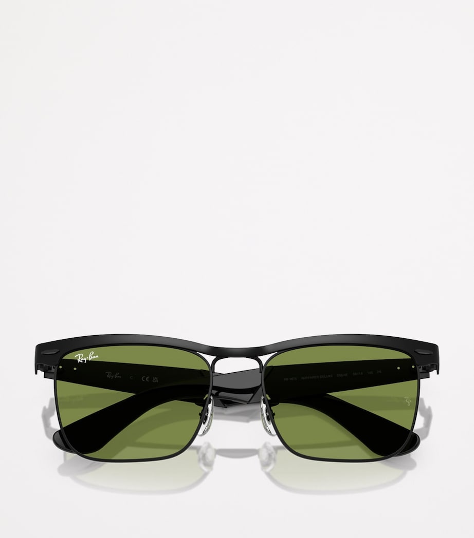 RB3875 Wayfarer Deluxe Square Sunglasses 006/4E Image 5