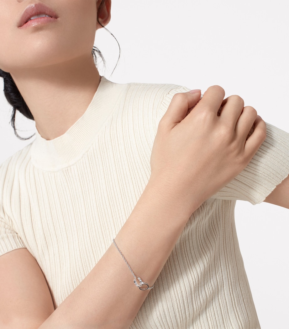 Cartier White Gold LOVE Chain Bracelet White Gold Image 6