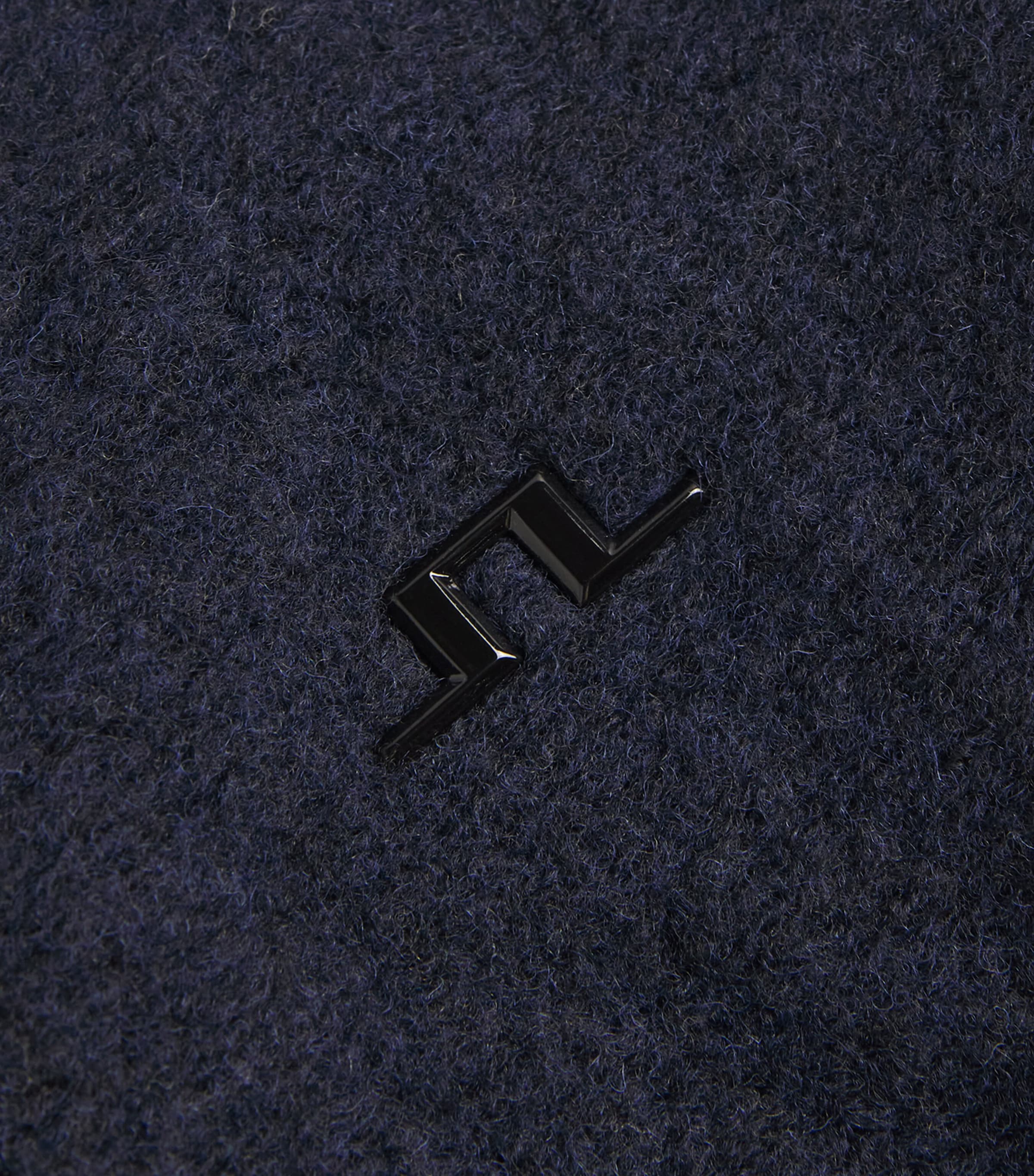 Wool-Blend Fleece Dustin Jacket 6855 JL NAVY Image 5