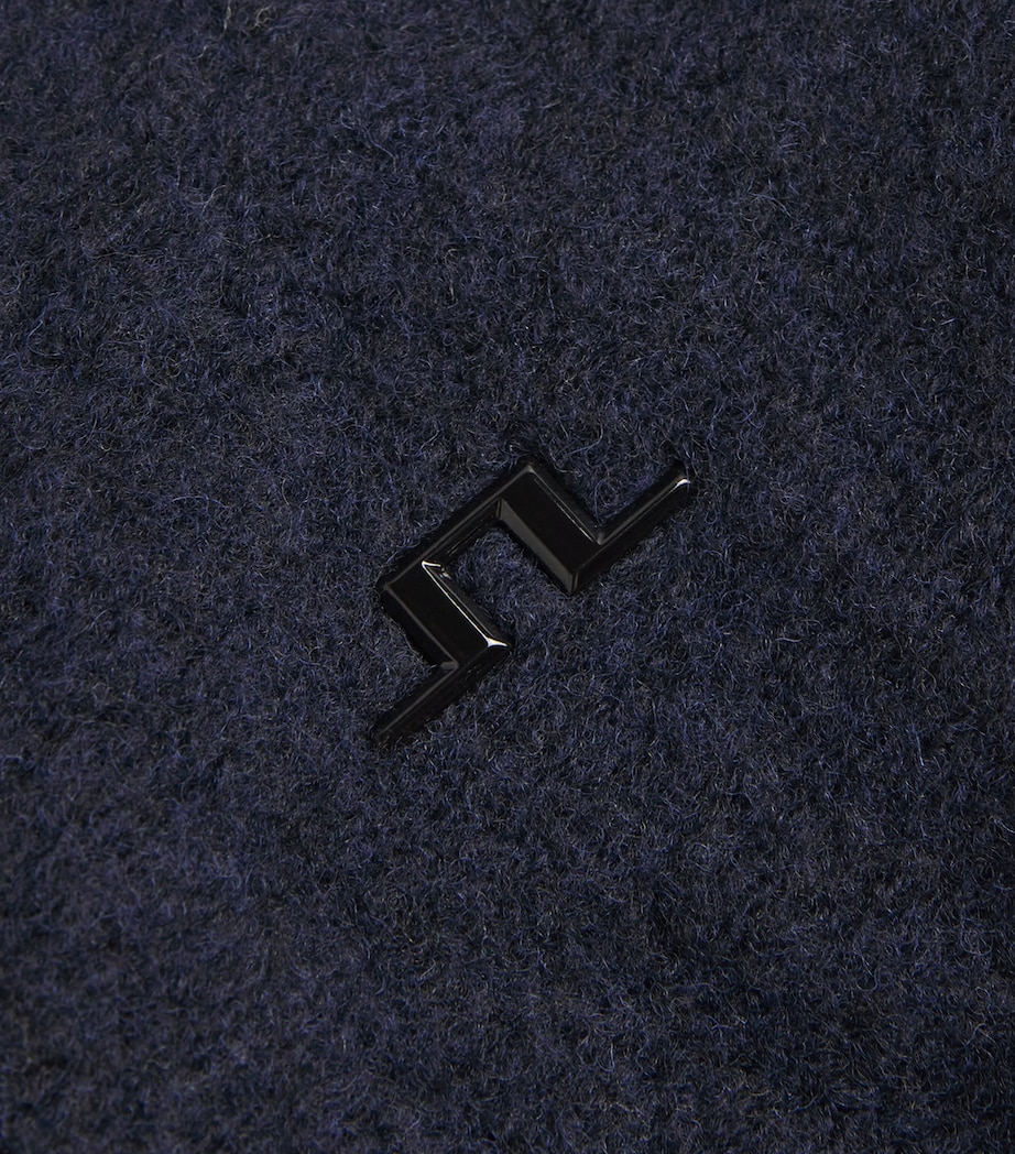 Wool-Blend Fleece Dustin Jacket 6855 JL NAVY Image 5