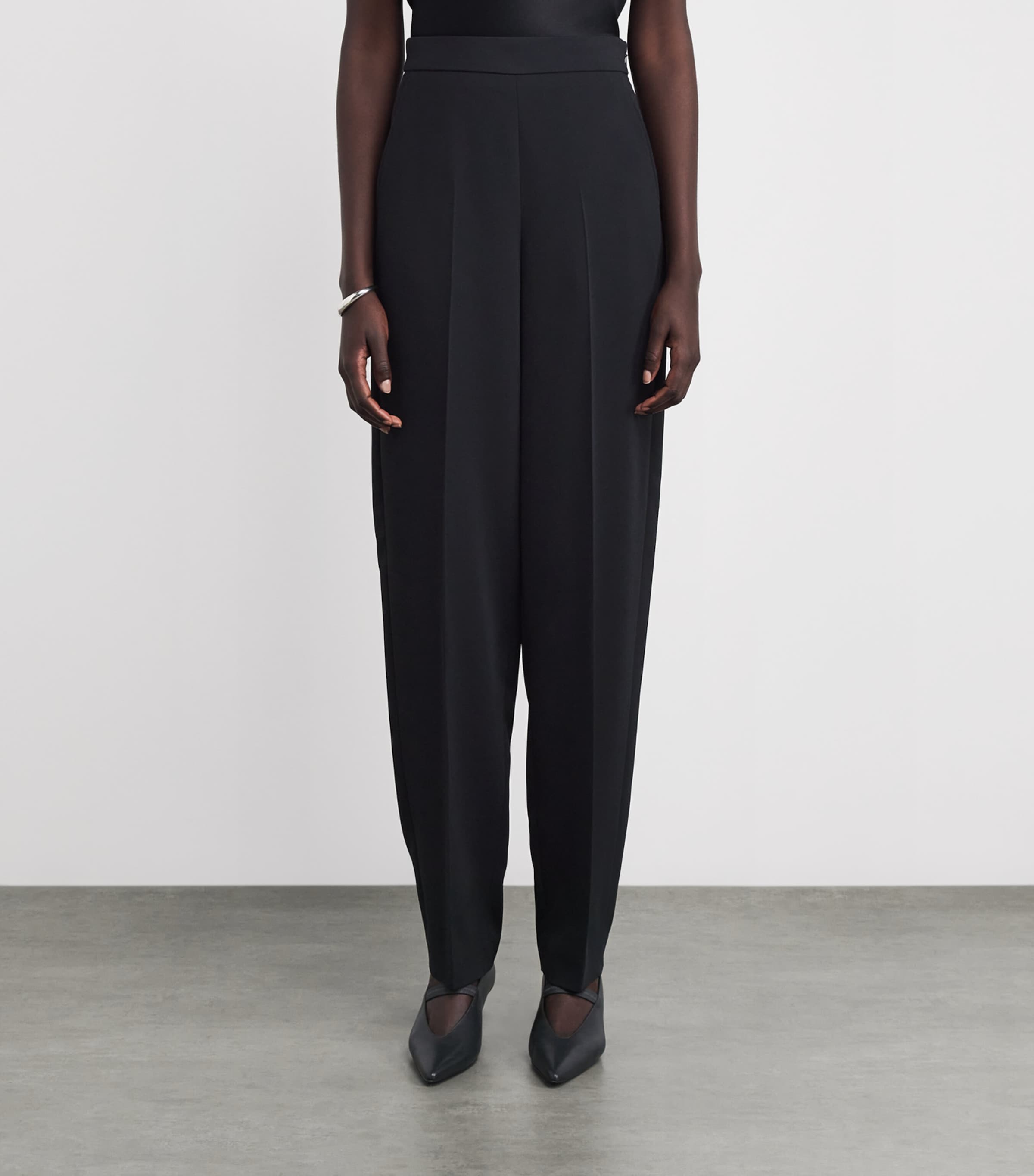 Cady Pat Comfort Trousers BLACK Image 3