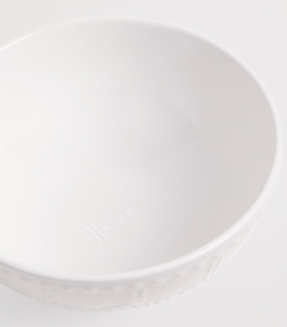 Stoneware Brompton Snack Bowl (12cm) WHITE Image 2