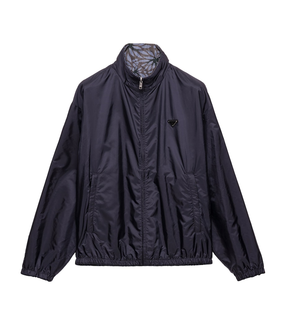 Prada Mens Reversible Re-Nylon Bomber Jacket Image 1