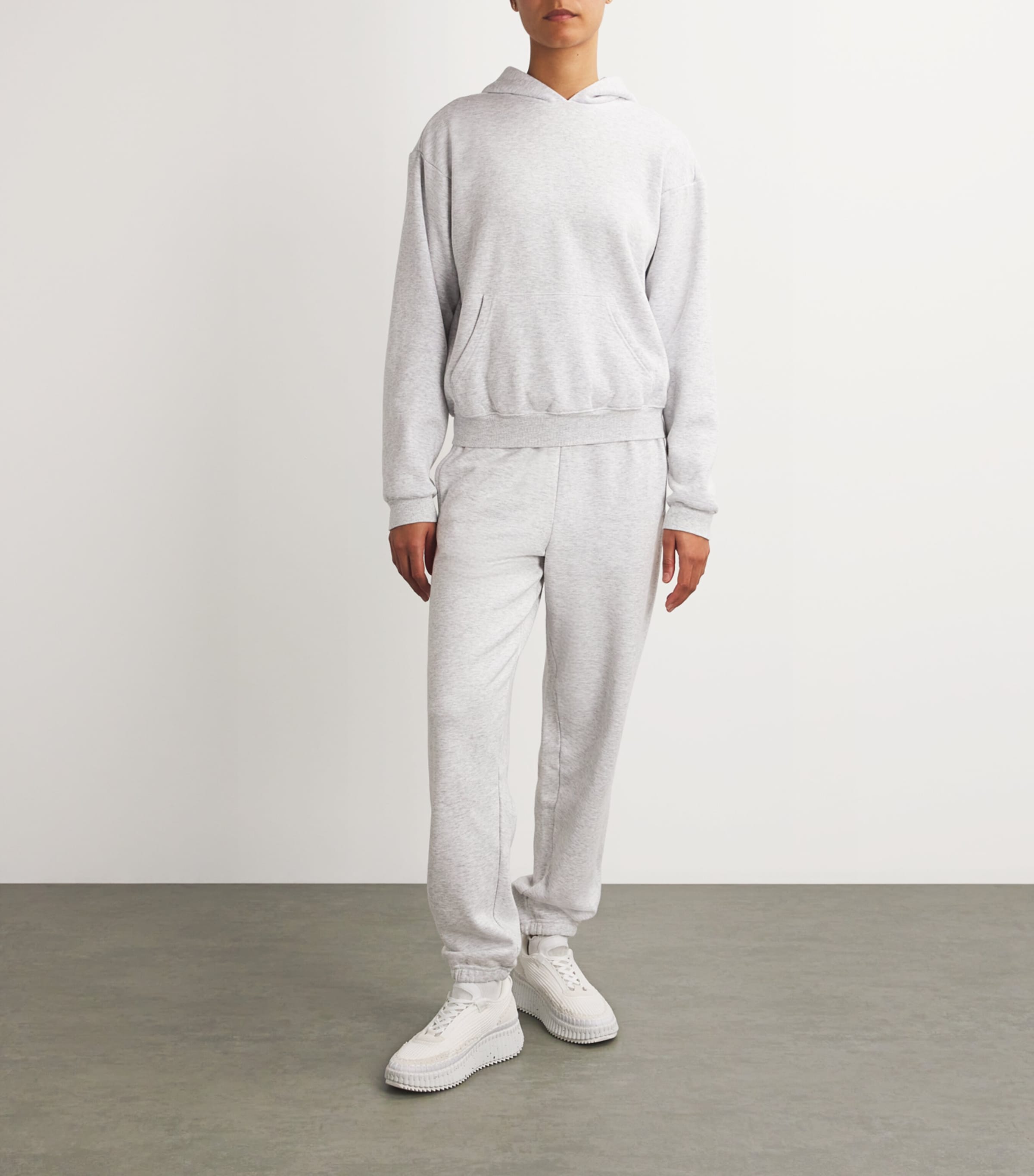 Fleece Classic Sweatpants LIGHT HEATHER GREY Image 2