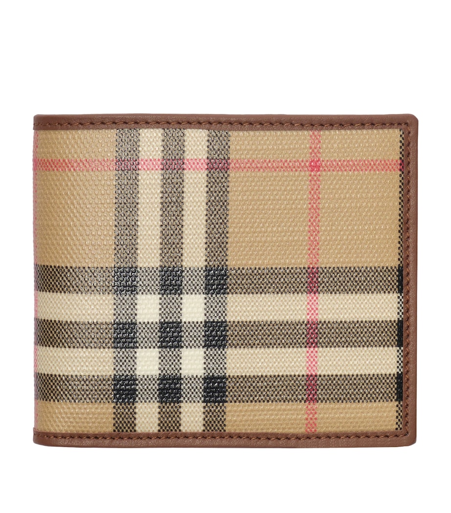 Burberry Check Bifold Wallet Archive Beige Image 1