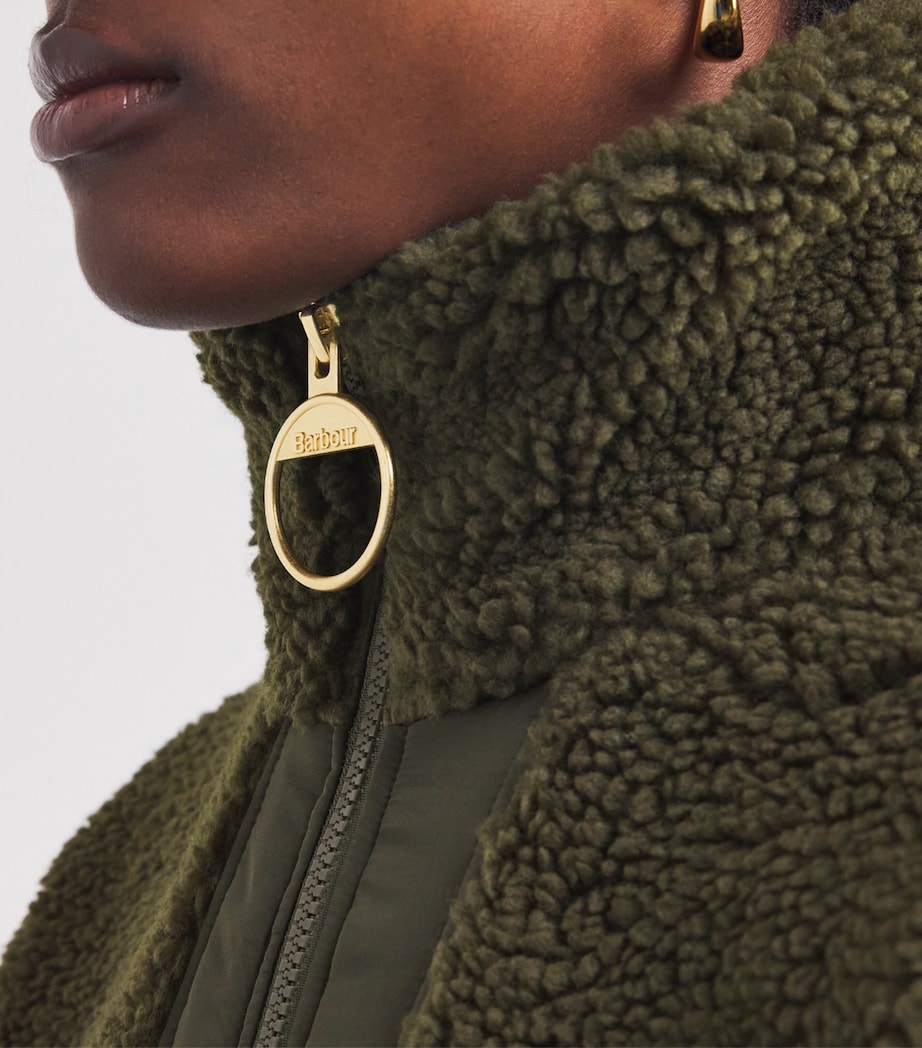 Fleece Brawby Jacket OLIVE Image 7