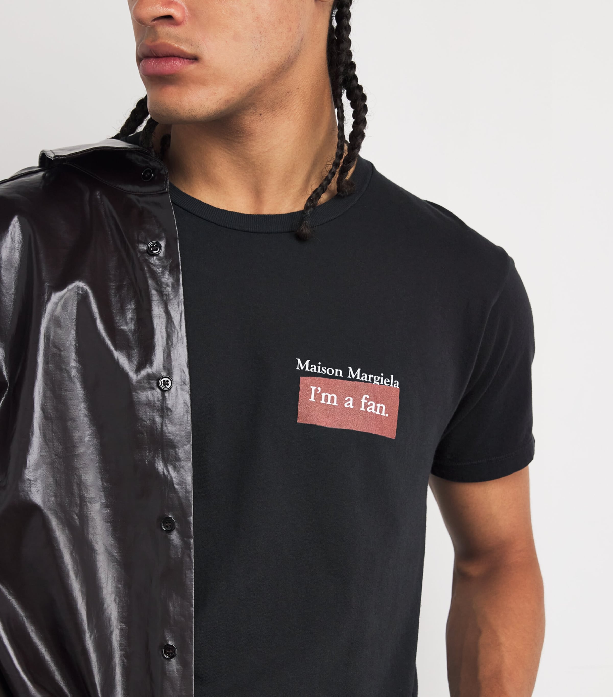 Cotton Graphic T-Shirt CHARCOAL Image 6