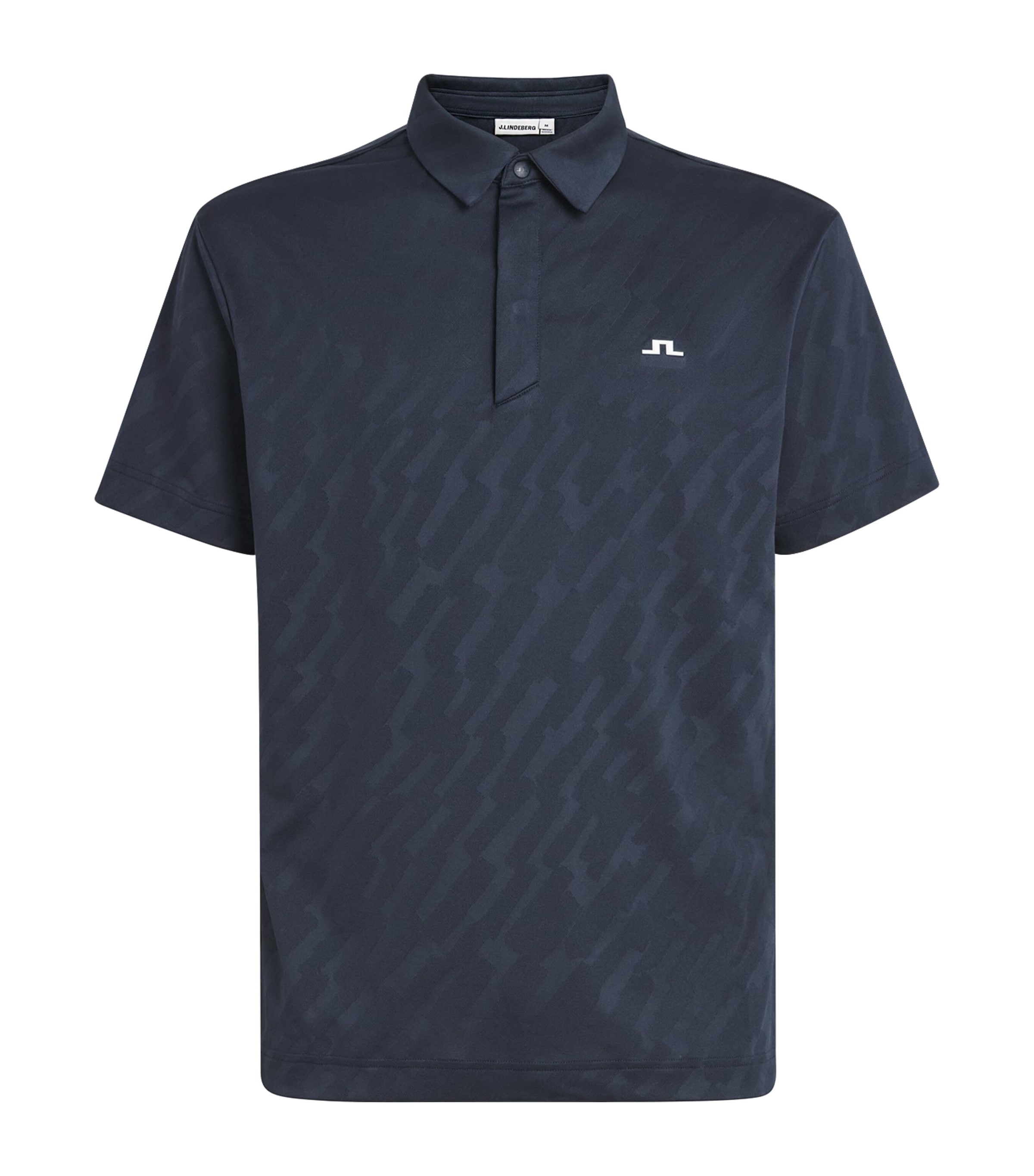 J Lindeberg Mens Wilhelm Polo Shirt Jl Navy Image 1