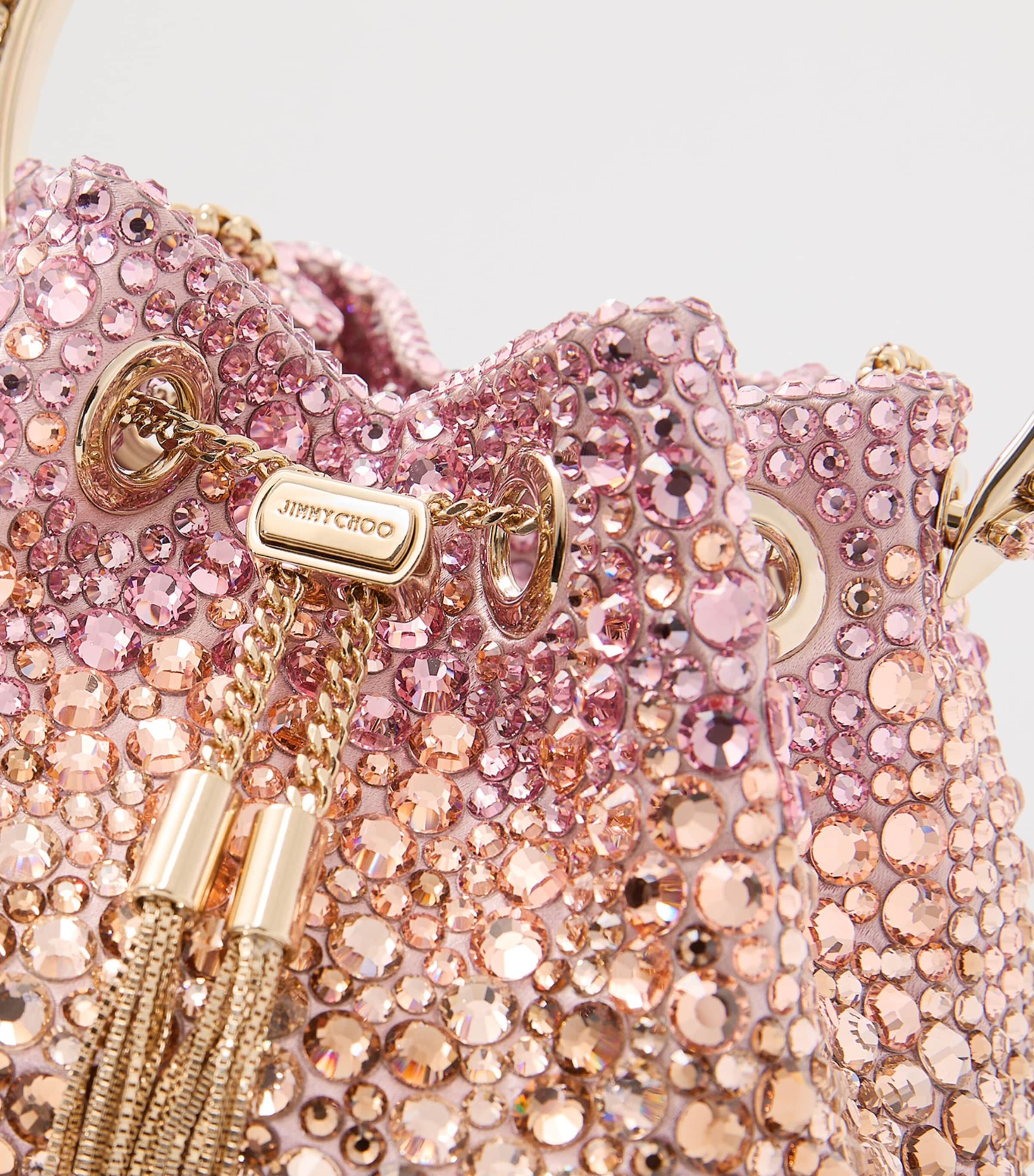 Embellished Bon Bon Top-Handle Bag SILKY BLUSH MIX/LIGH Image 3