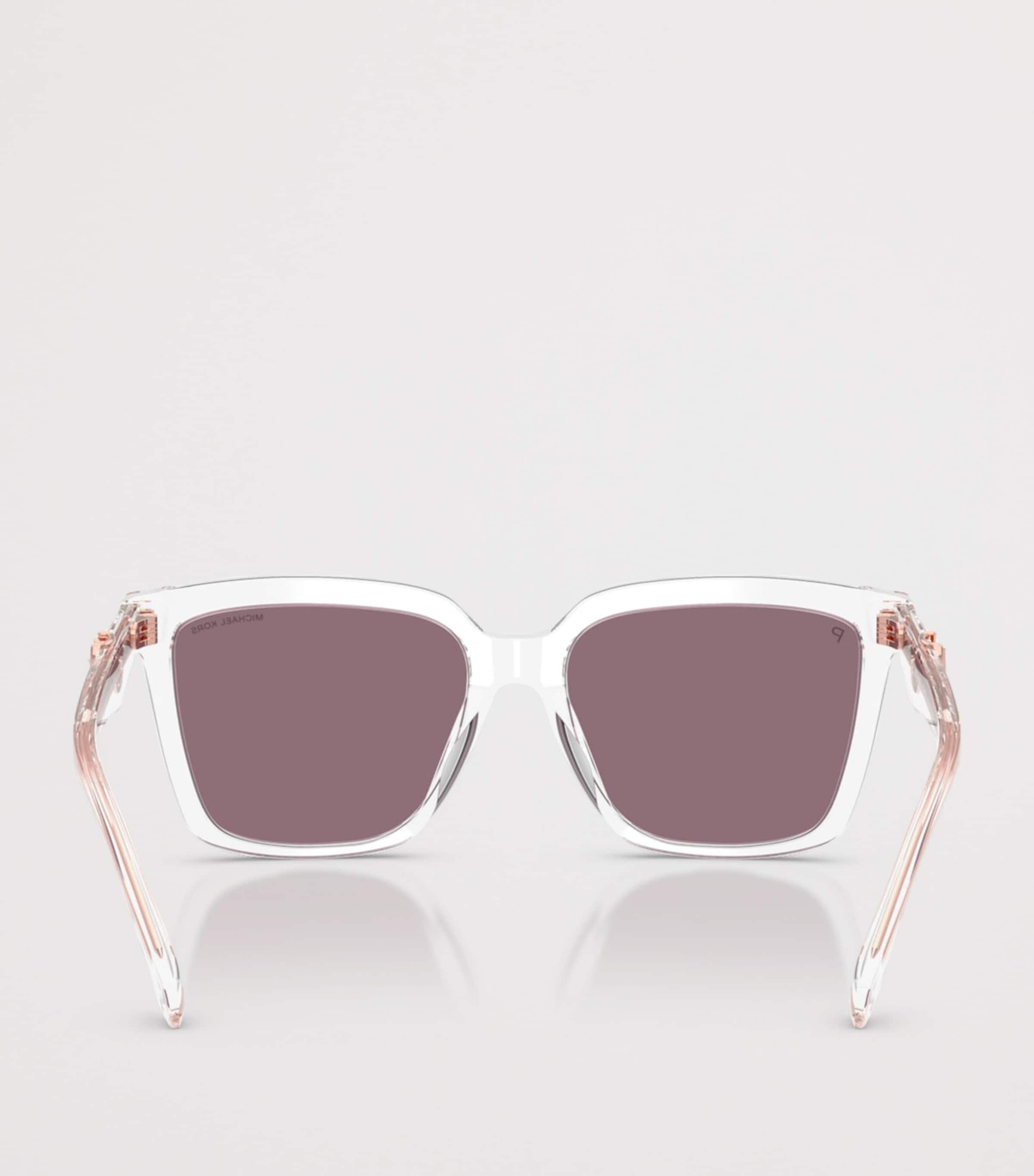 Michael Kors Menaggio Square Sunglasses Clear Image 3
