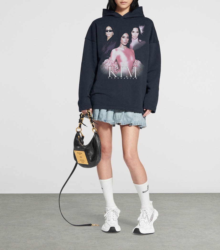 Cotton Printed Hoodie 1083 Image 7