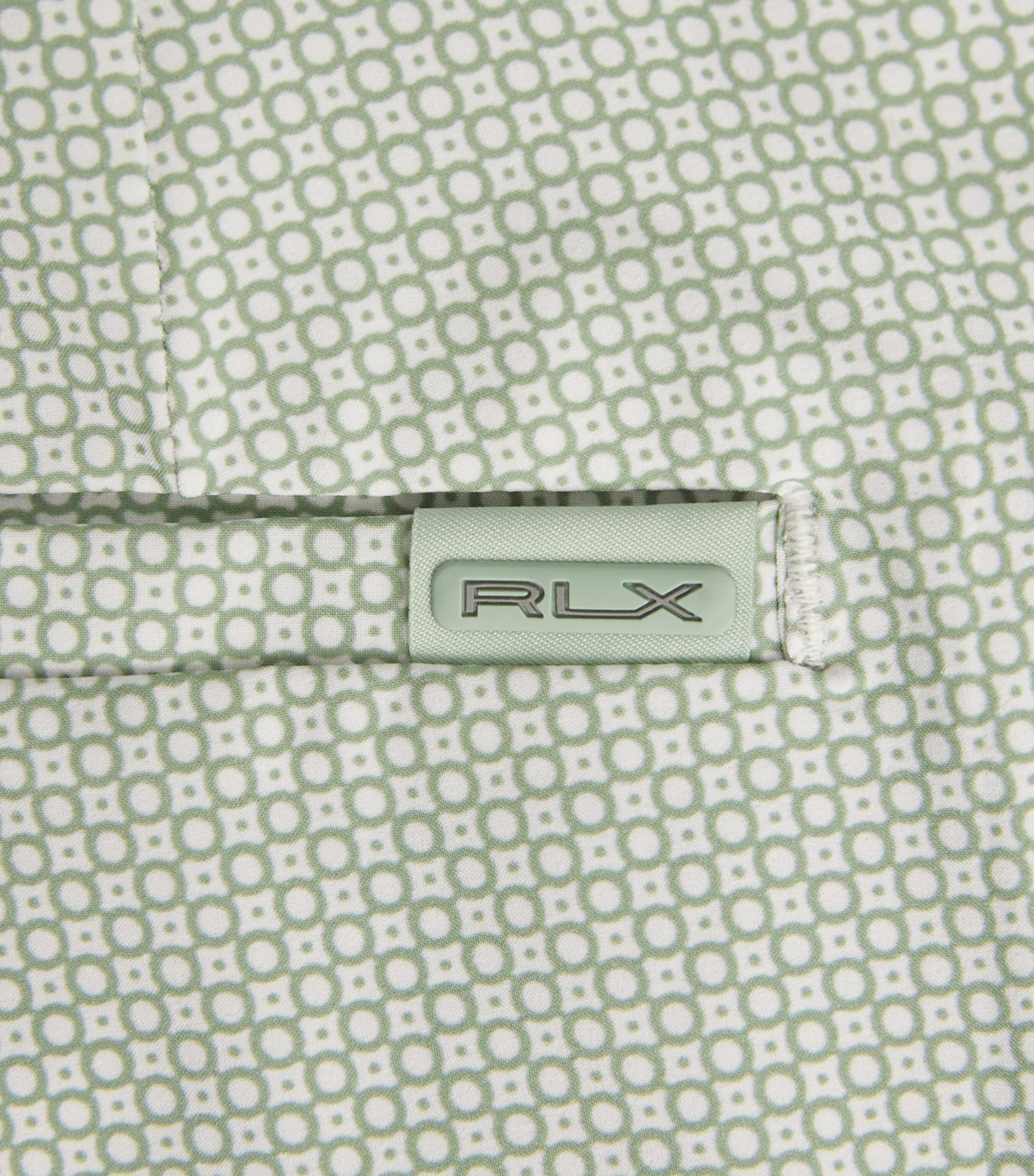 RLX Ralph Lauren Mens Printed Tailored Performance Shorts Scot Fairway L Green Image 6