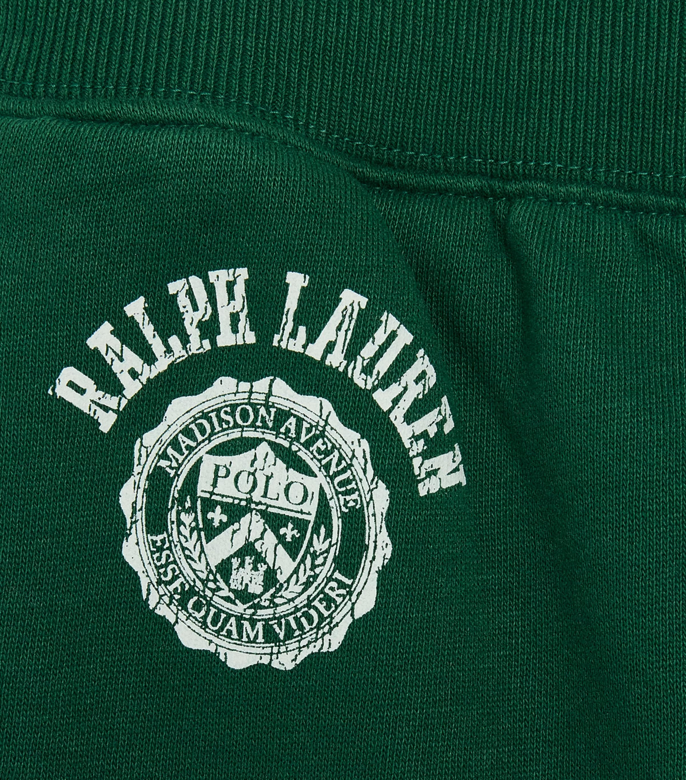 Ralph Lauren Kids Cotton-Blend Logo Sweatpants (6-14 Years) Green Image 3