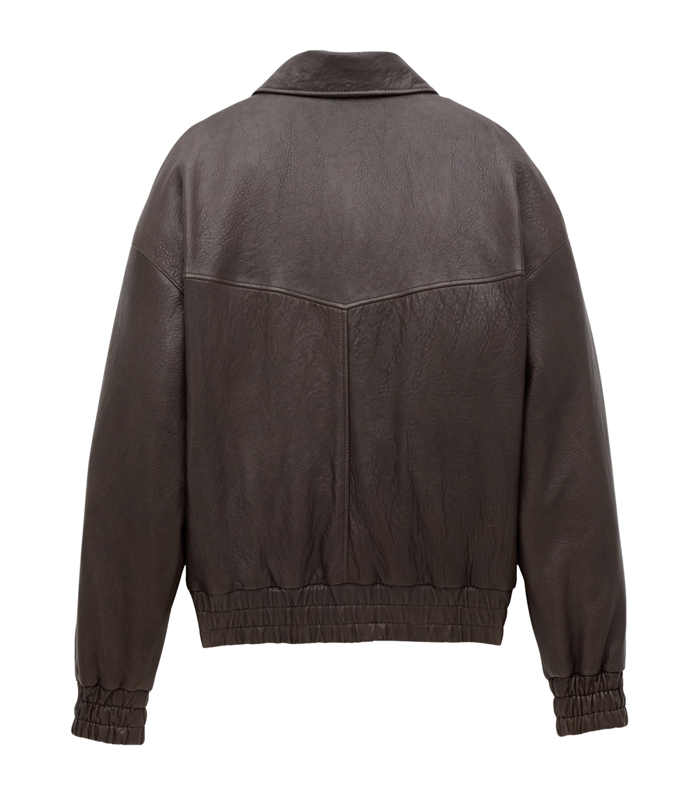 Leather Bomber Jacket 2509 Image 2