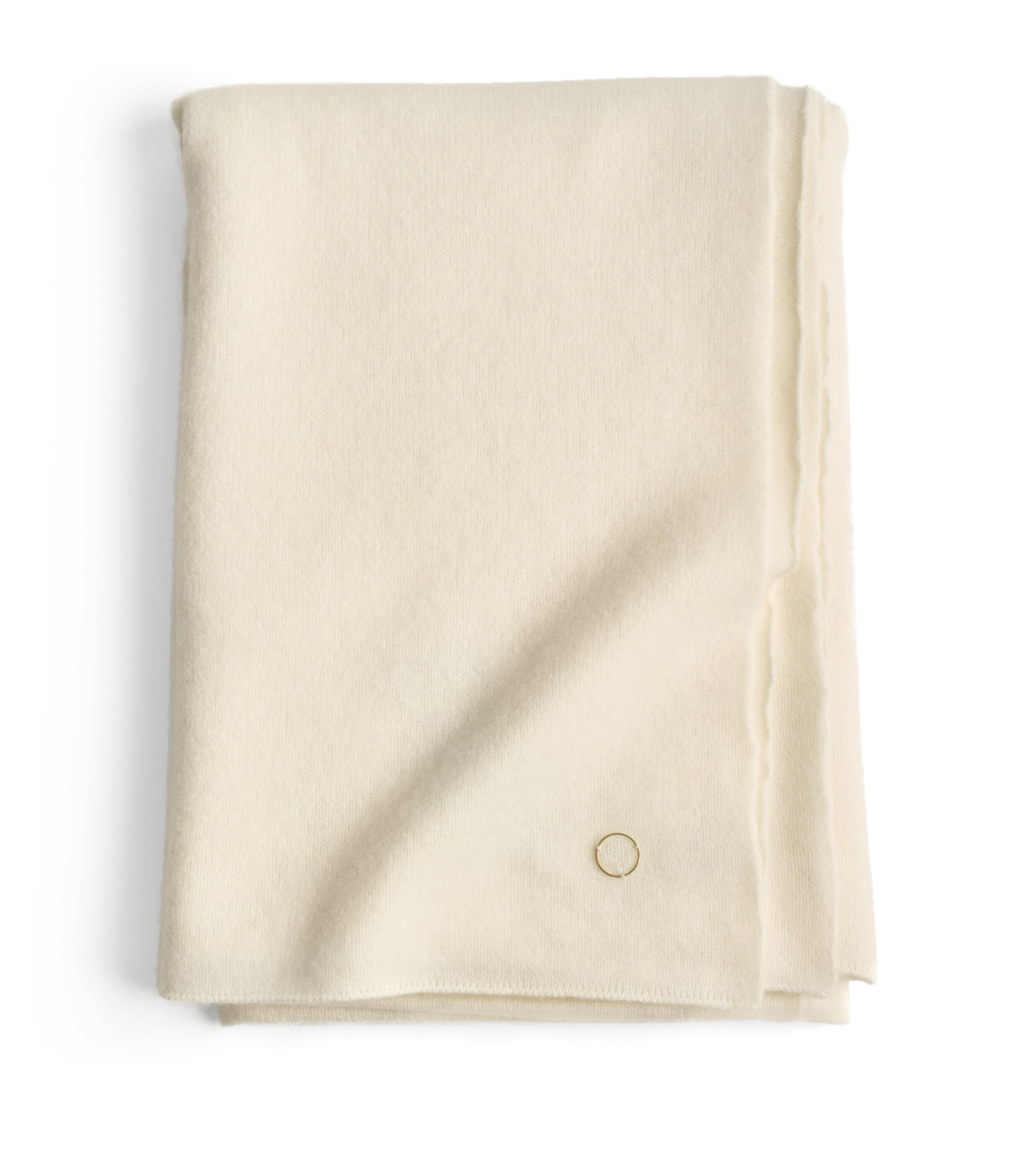 Cashmere Silence Throw (190cm x 130cm) IVORY Image 1