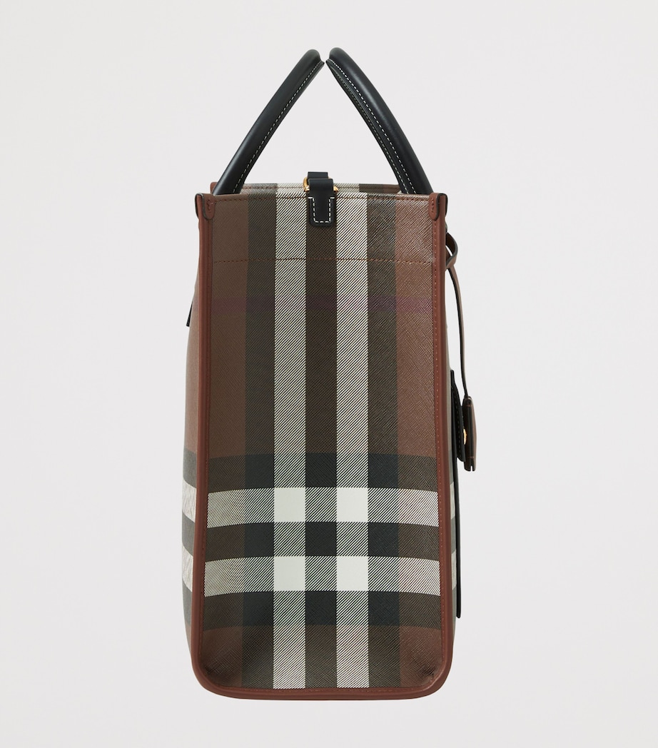 Medium Freya Tote DARK BIRCH BROWN Image 5