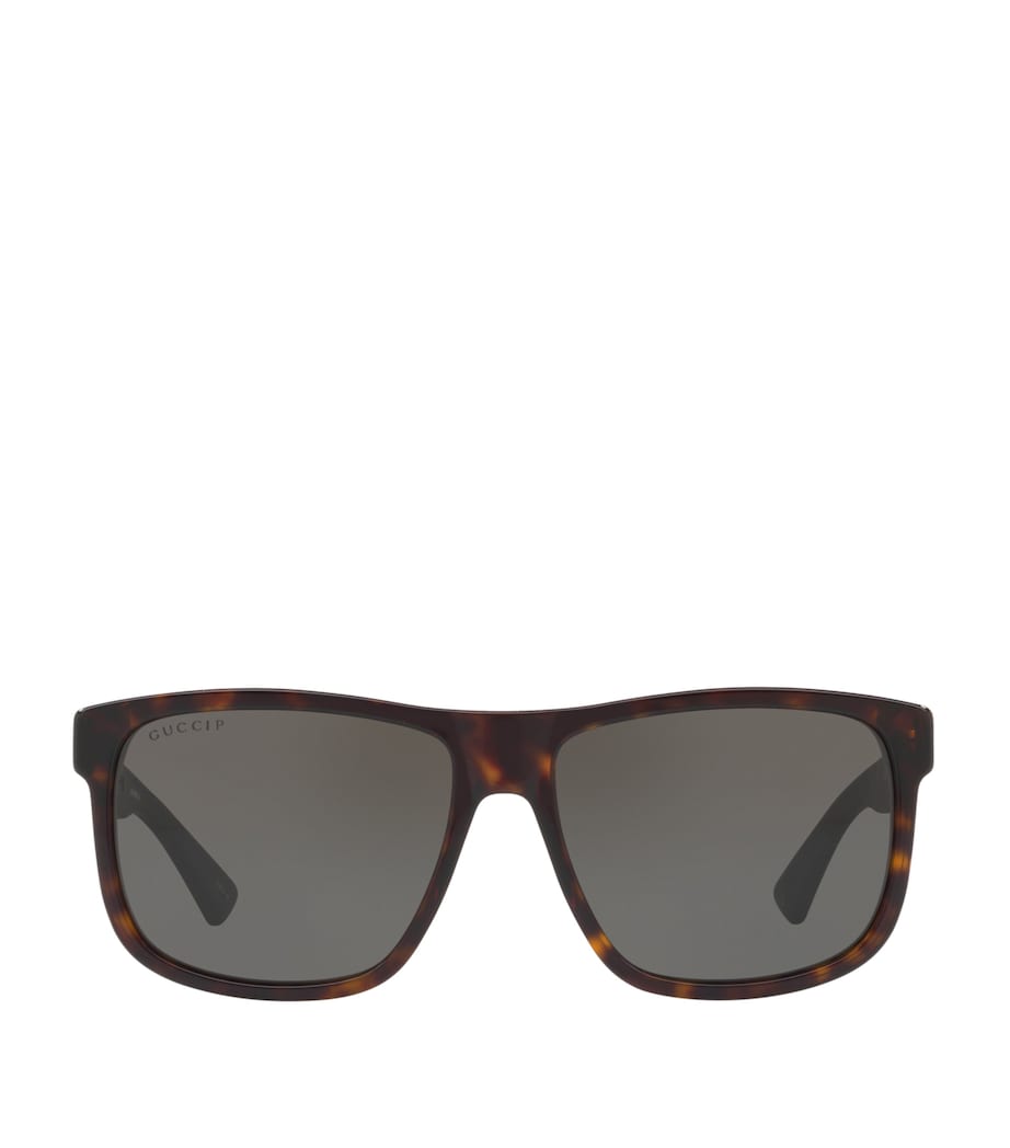 Gucci Acetate GG0010S Sunglasses Brown Image 1