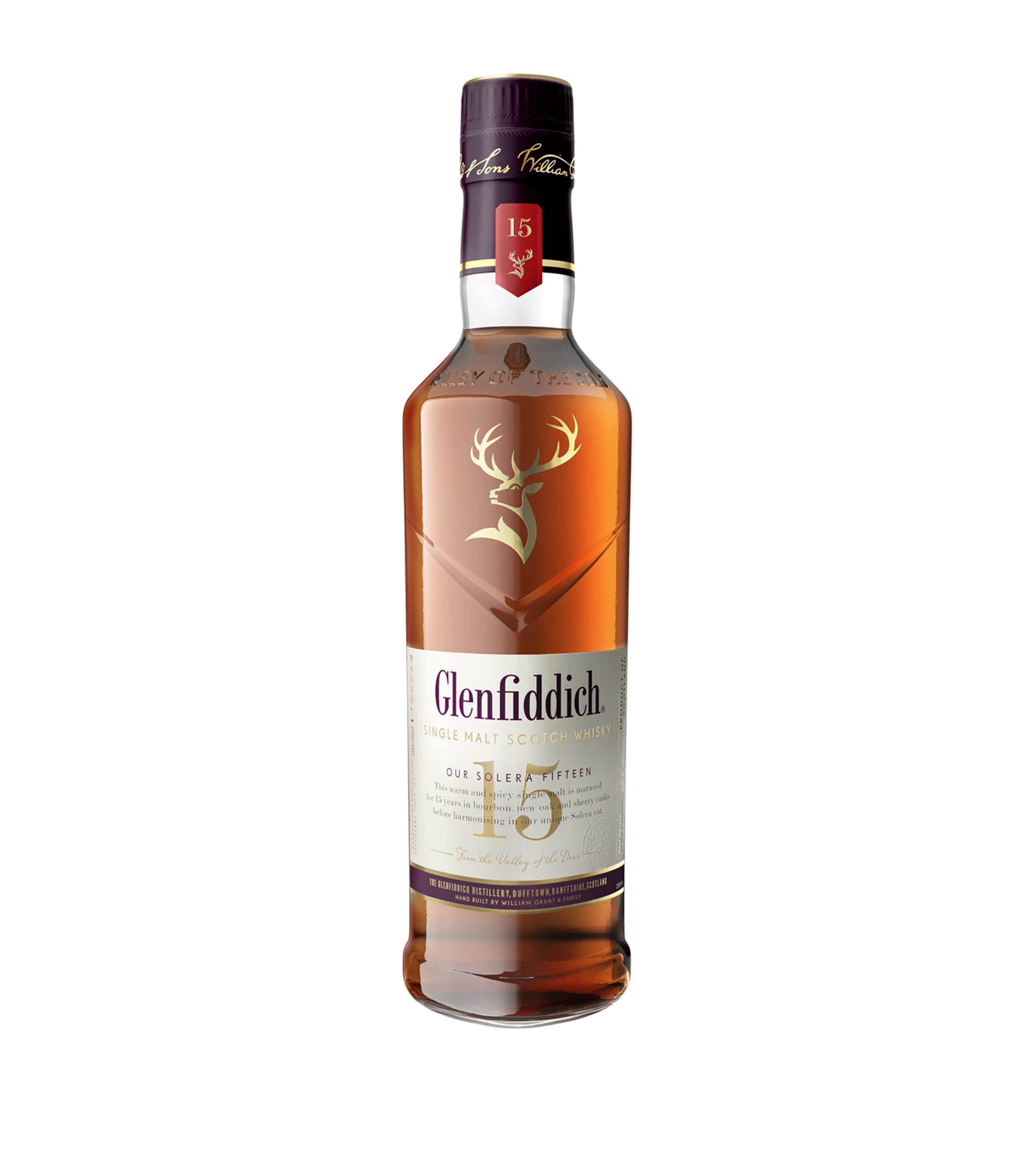 Glenfiddich Our Solera Fifteen Single Malt Scotch Whisky (70cl) Image 1