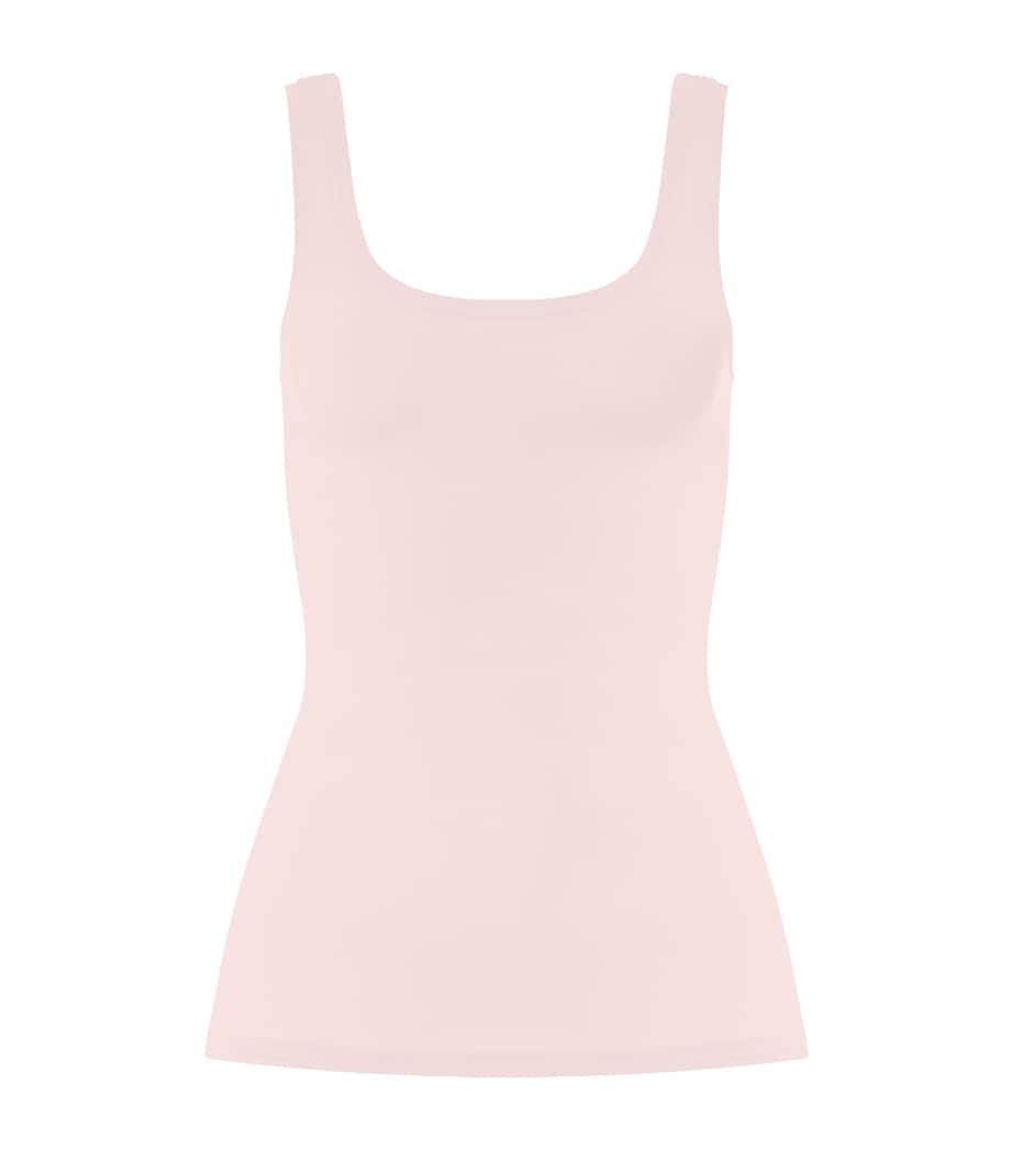 Hanro Womens Touch Feeling Tank Top Rosewater Image 1