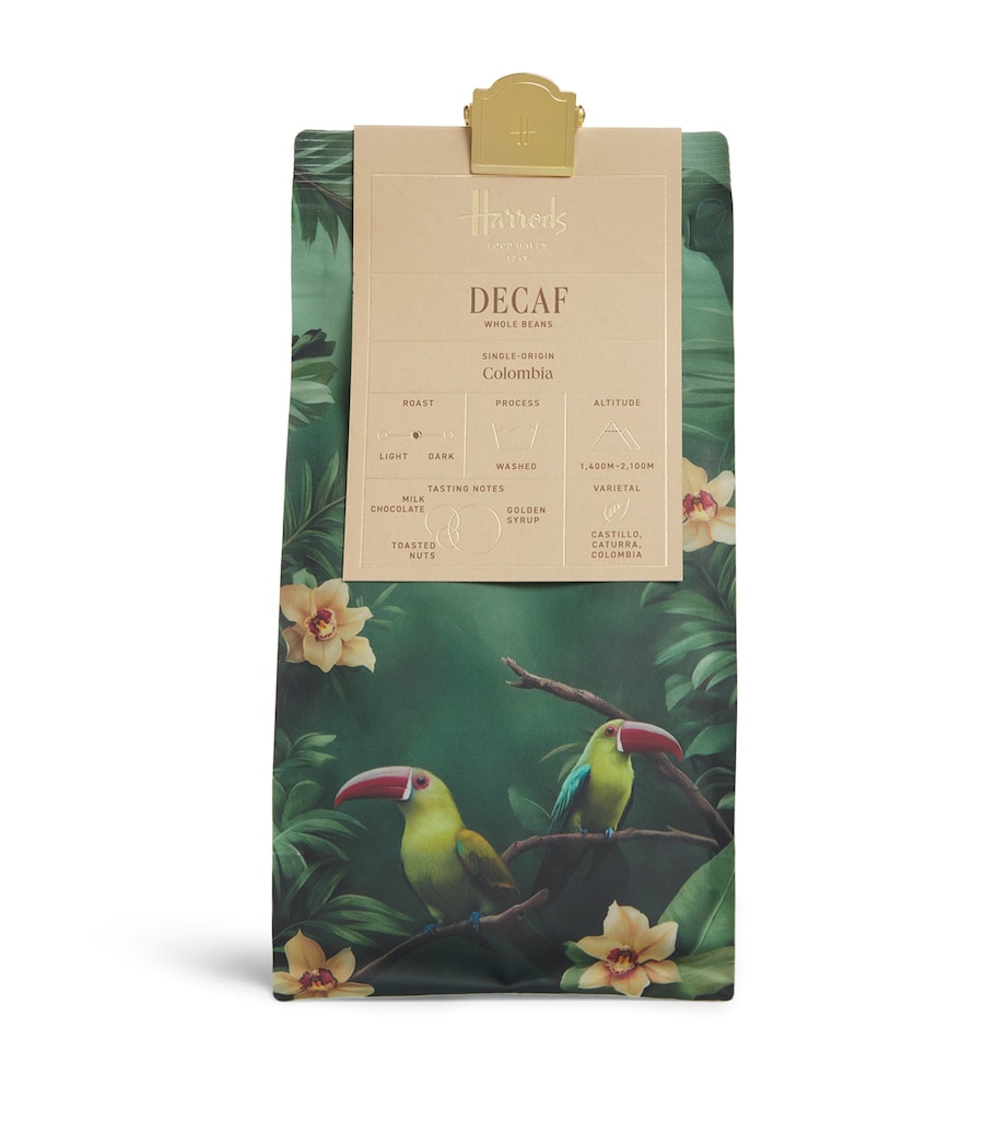 Harrods Decaf Blend Coffee Beans (250g) Image 1