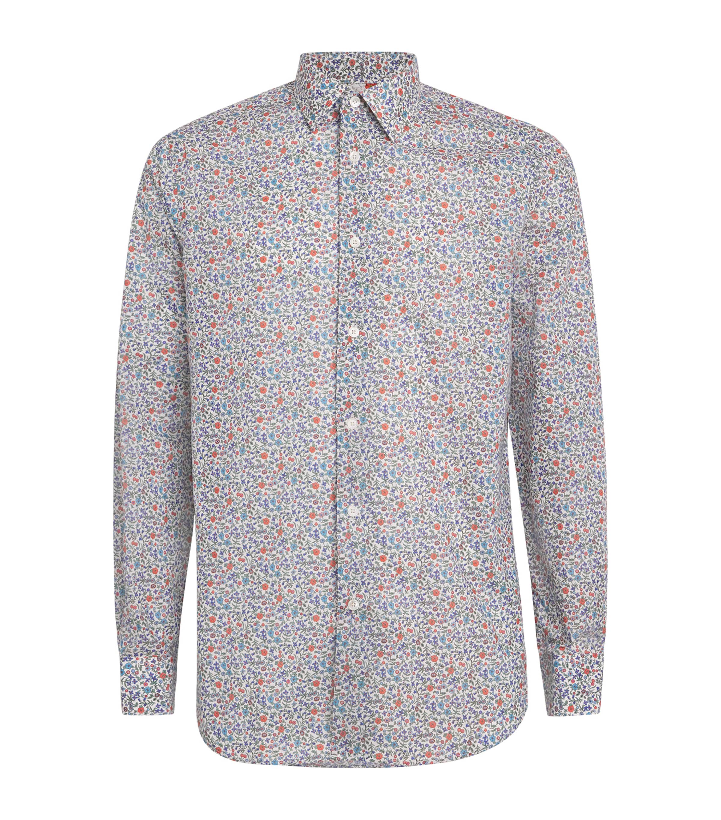 PAUL SMITH COTTON LIBERTY PRINT SHIRT