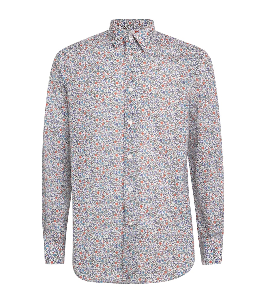 Cotton Liberty Print Shirt 92_MULTI COLOURED Image 1