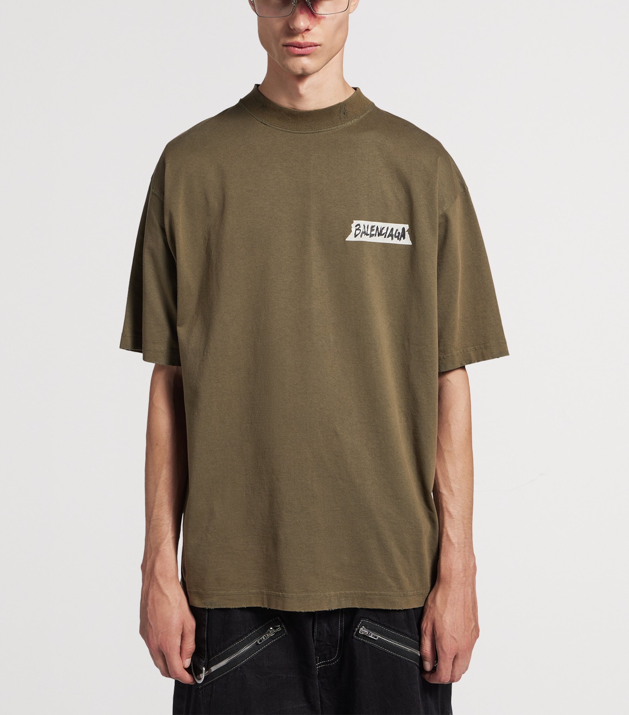 Cotton Masking Tape Logo T-Shirt 2840 Image 5