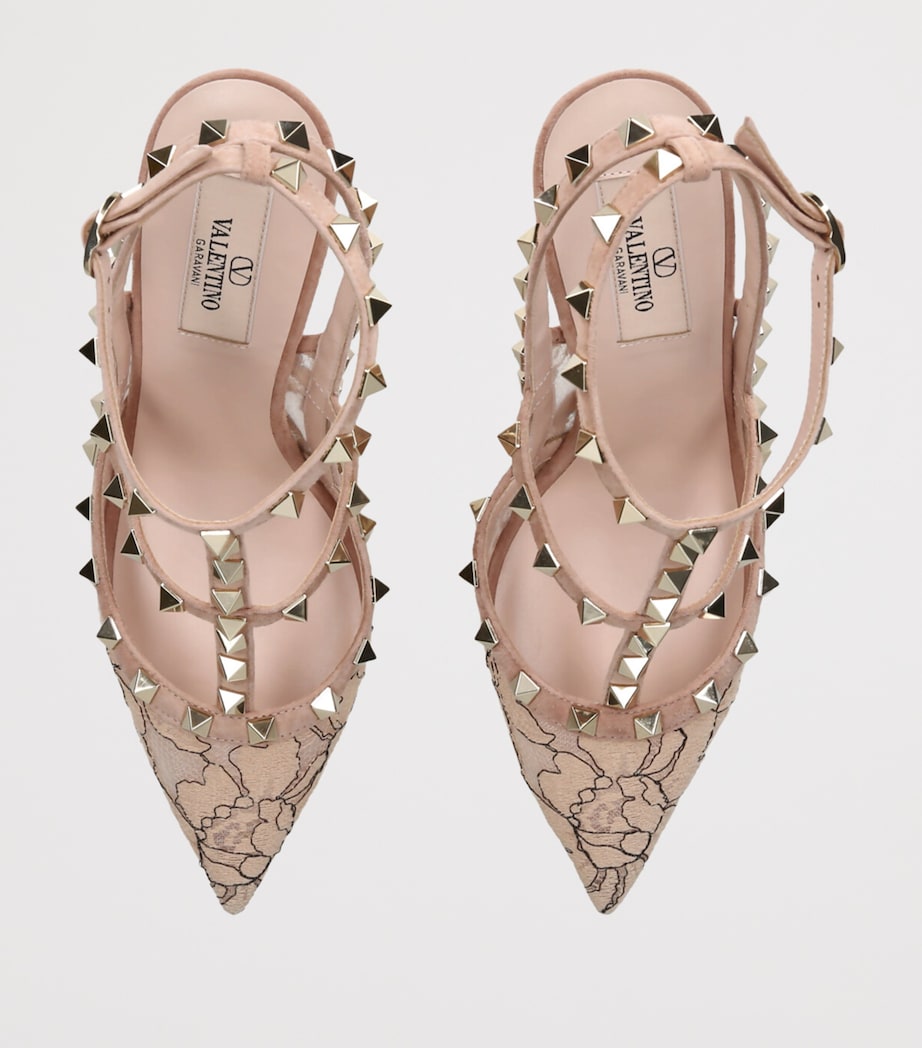 Lace Rockstud Pumps 100 MULT/OTHER Image 4