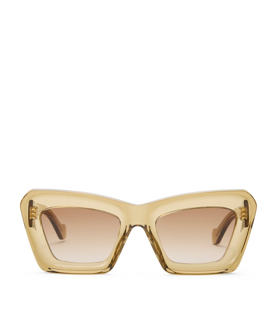 Bevelled Cat Eye Sunglasses