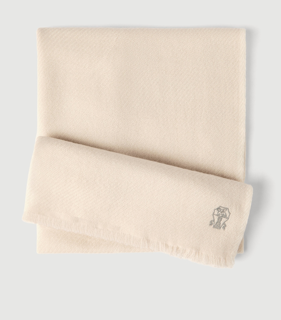 Brunello Cucinelli Mens Cashmere Scarf Image 3