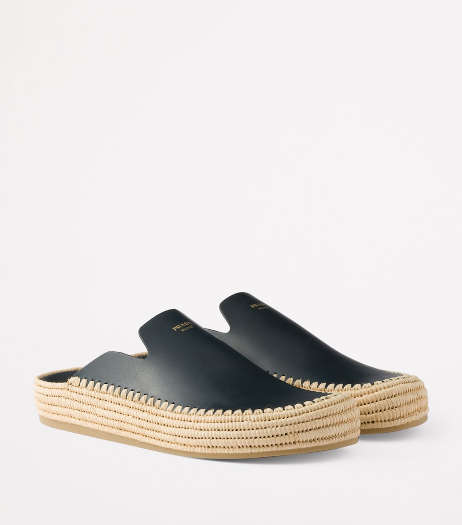 Leather Mules F0008 Image 2
