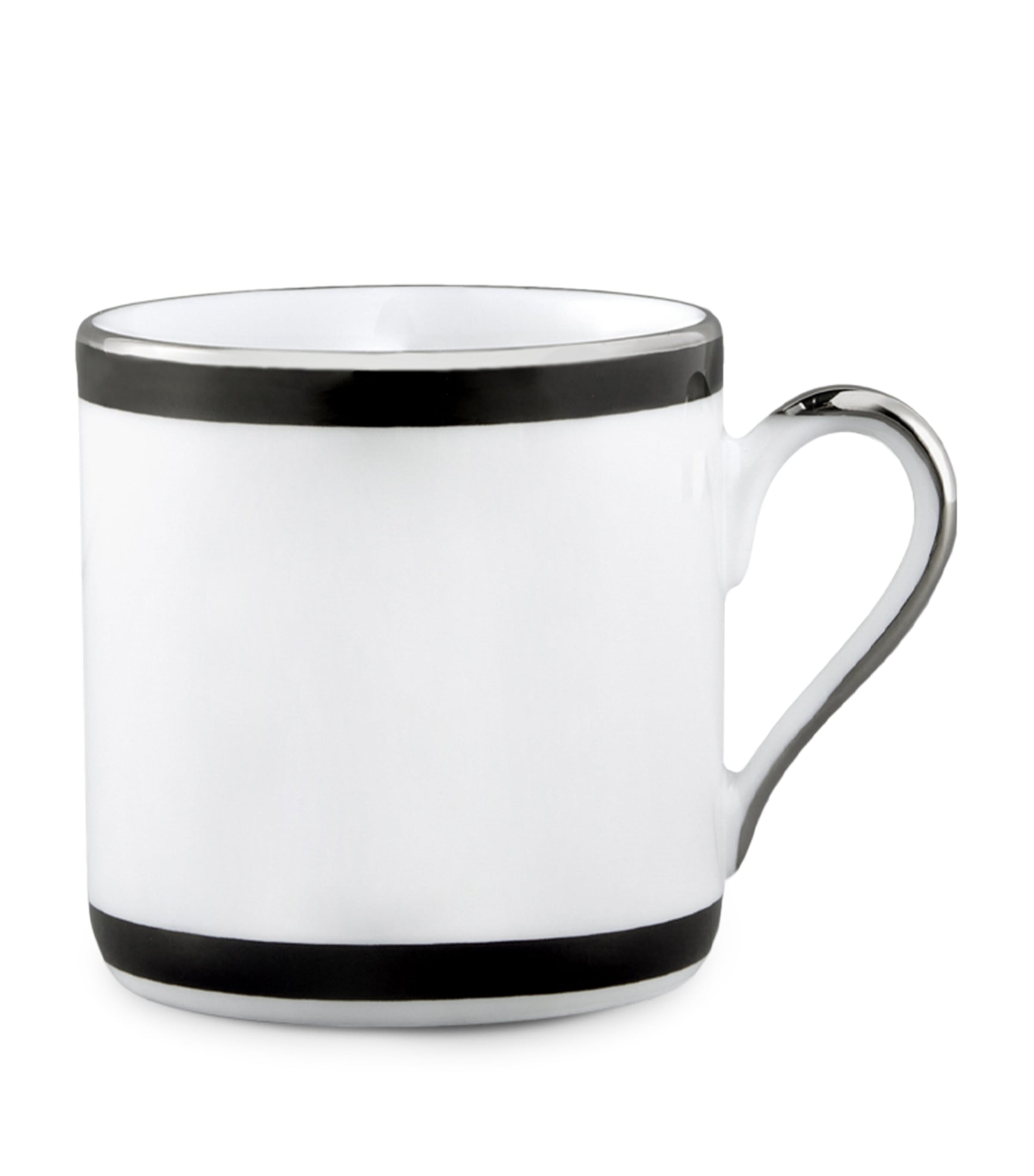 Zebra Coffee Cups and Saucers (Set of 2) UZ017ZEBRA1FDOBIANCO Image 5