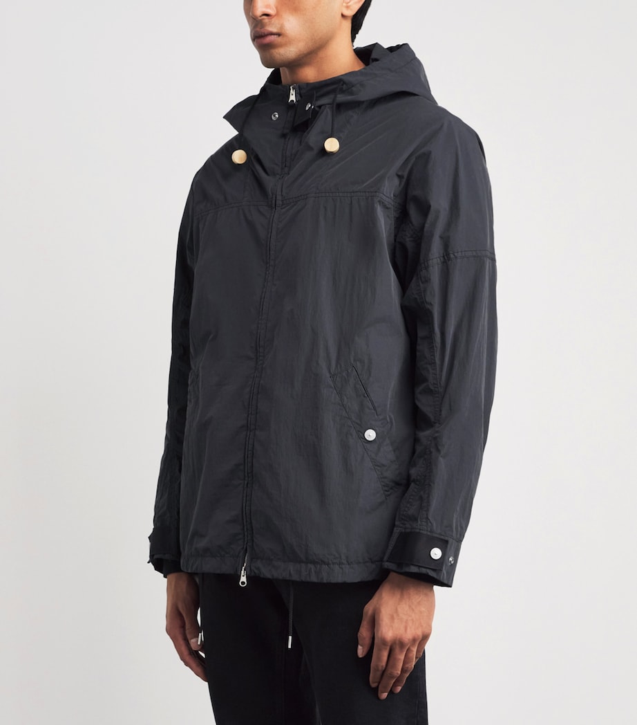 Stone Island Mens Garment-Dyed Nylon TC Parka Image 4