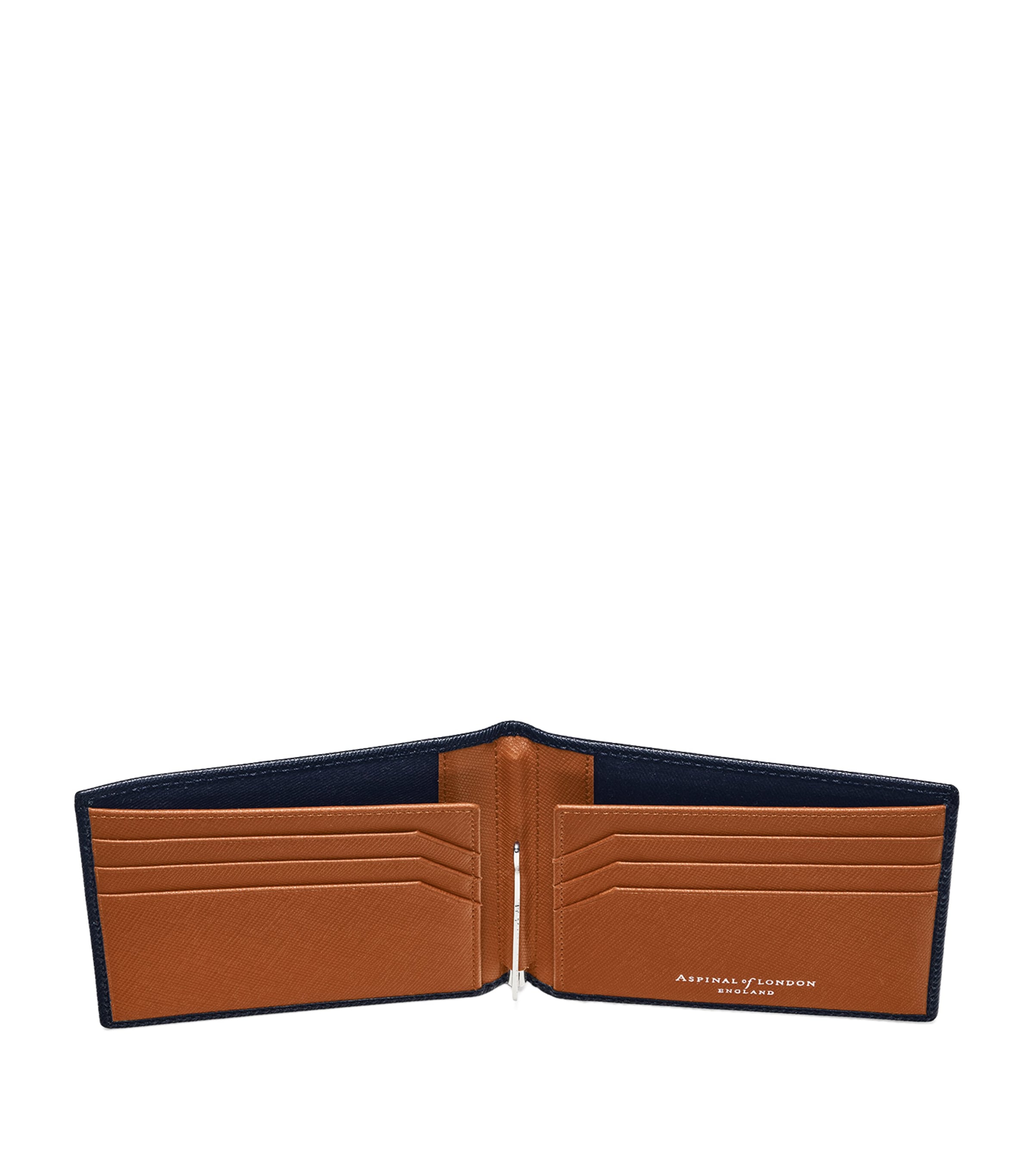 Leather Bi-Fold Wallet BLACK Image 3