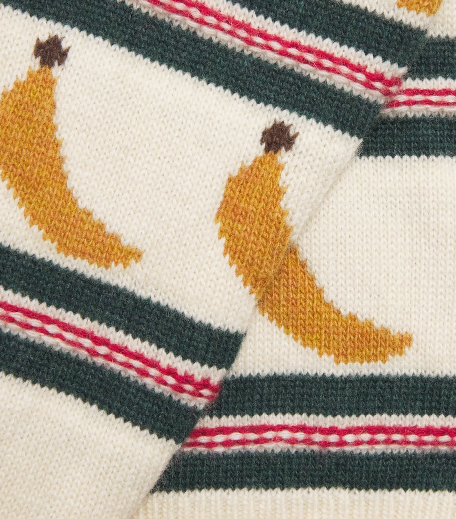 Wool-Blend Billi Cardigan (5-10 Years) S35036 BANANA Image 3