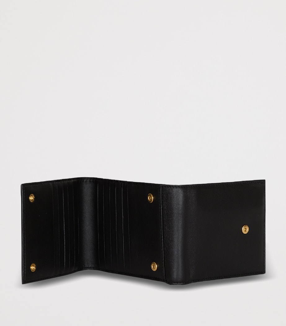 Leather Pulse Trifold Wallet 0PA NOIR Image 2