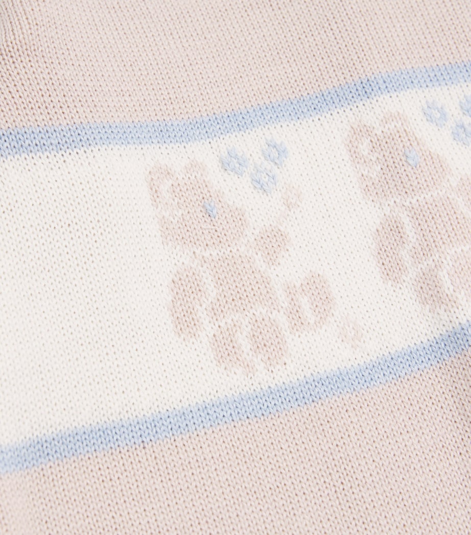 Wool-Blend Jacquard Teddy All-In-One (1-18 Months) BGE-DI Image 3