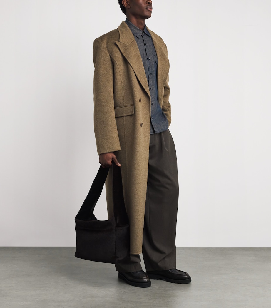 Flannel Twin-Pocket Shirt CHAMBRAY. Image 2