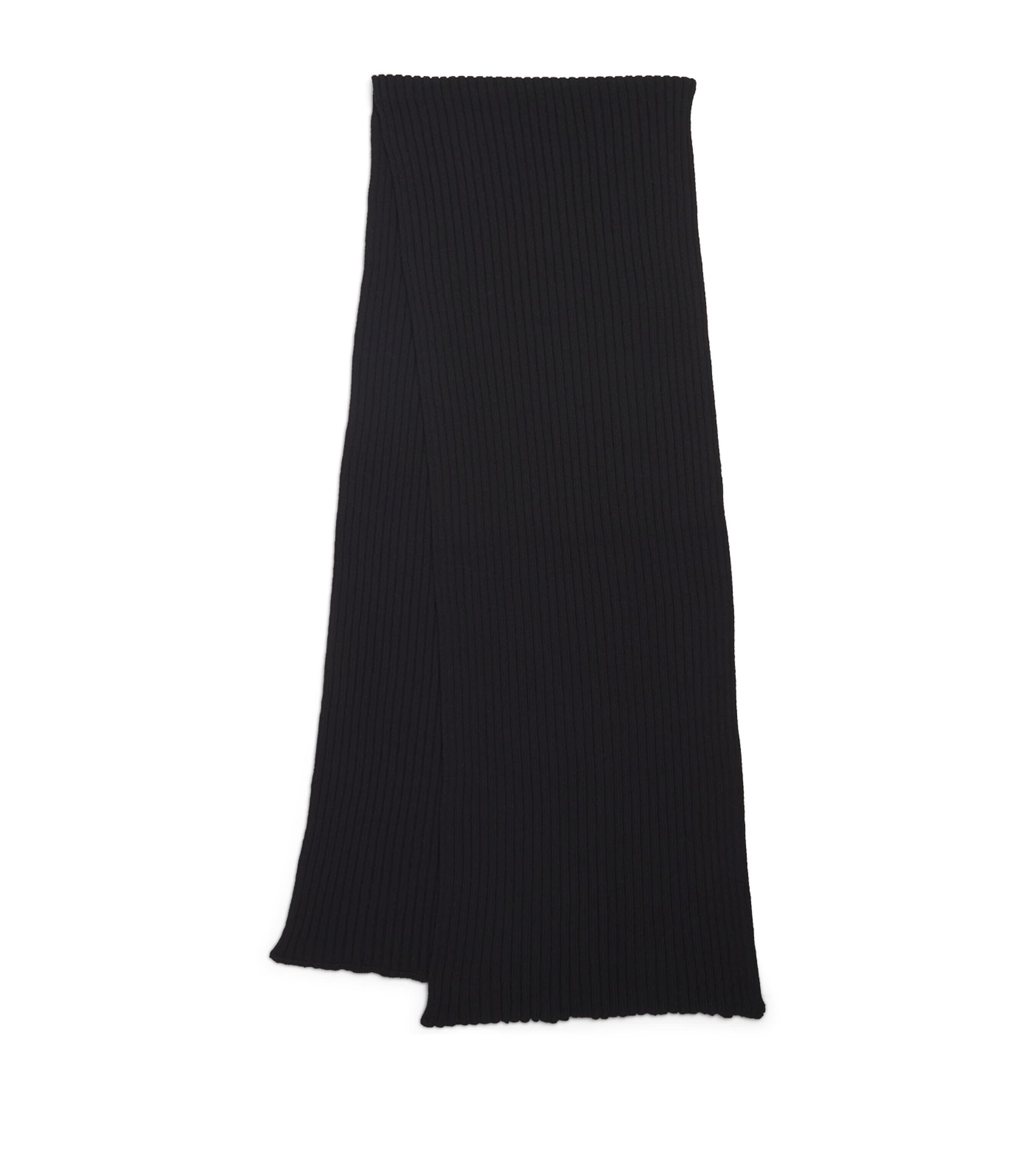 RICK OWENS CASHMERE-WOOL OVERSIZED SCARF 