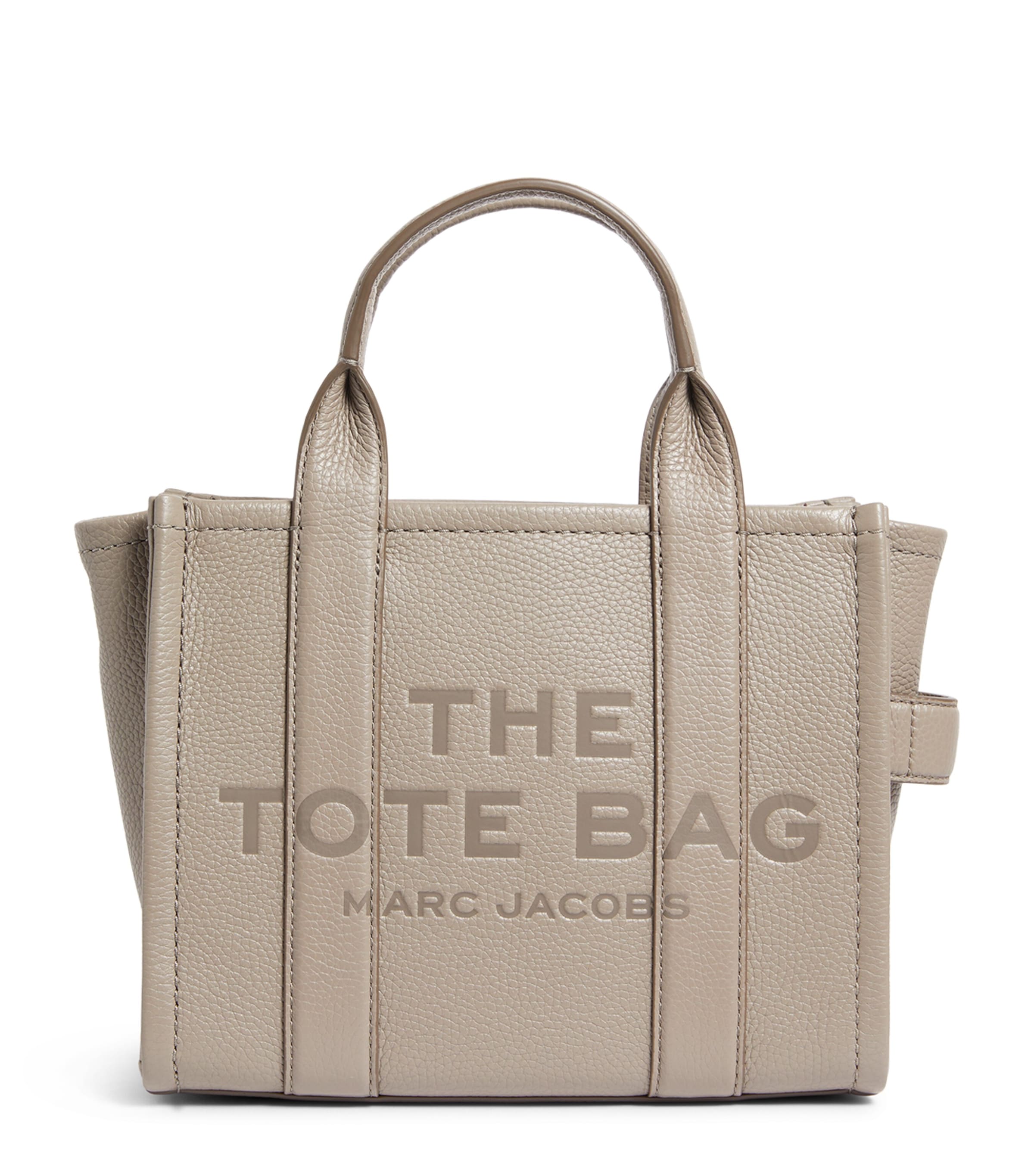 Shop Marc Jacobs The  Mini The Tote Bag In Grey